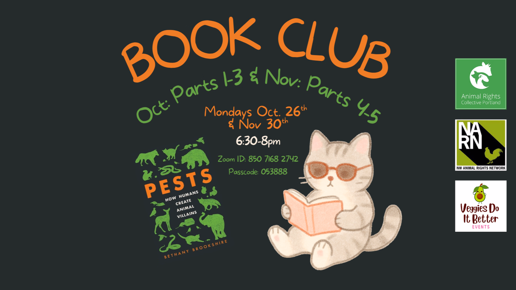 ARCPDX Book Club - "Pests” Parts 1-3 Discussion