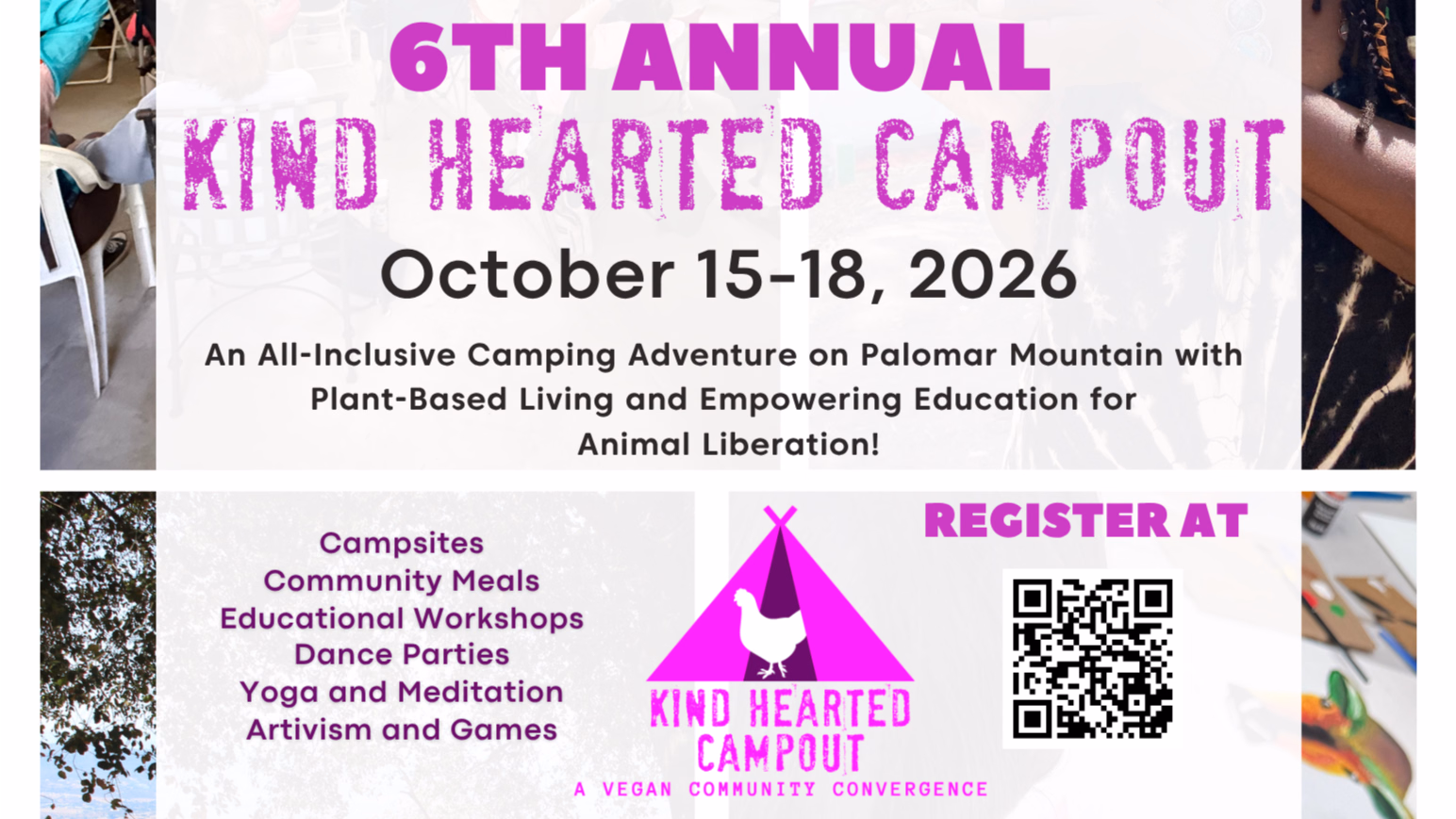 6th Annual Kind Hearted Campout