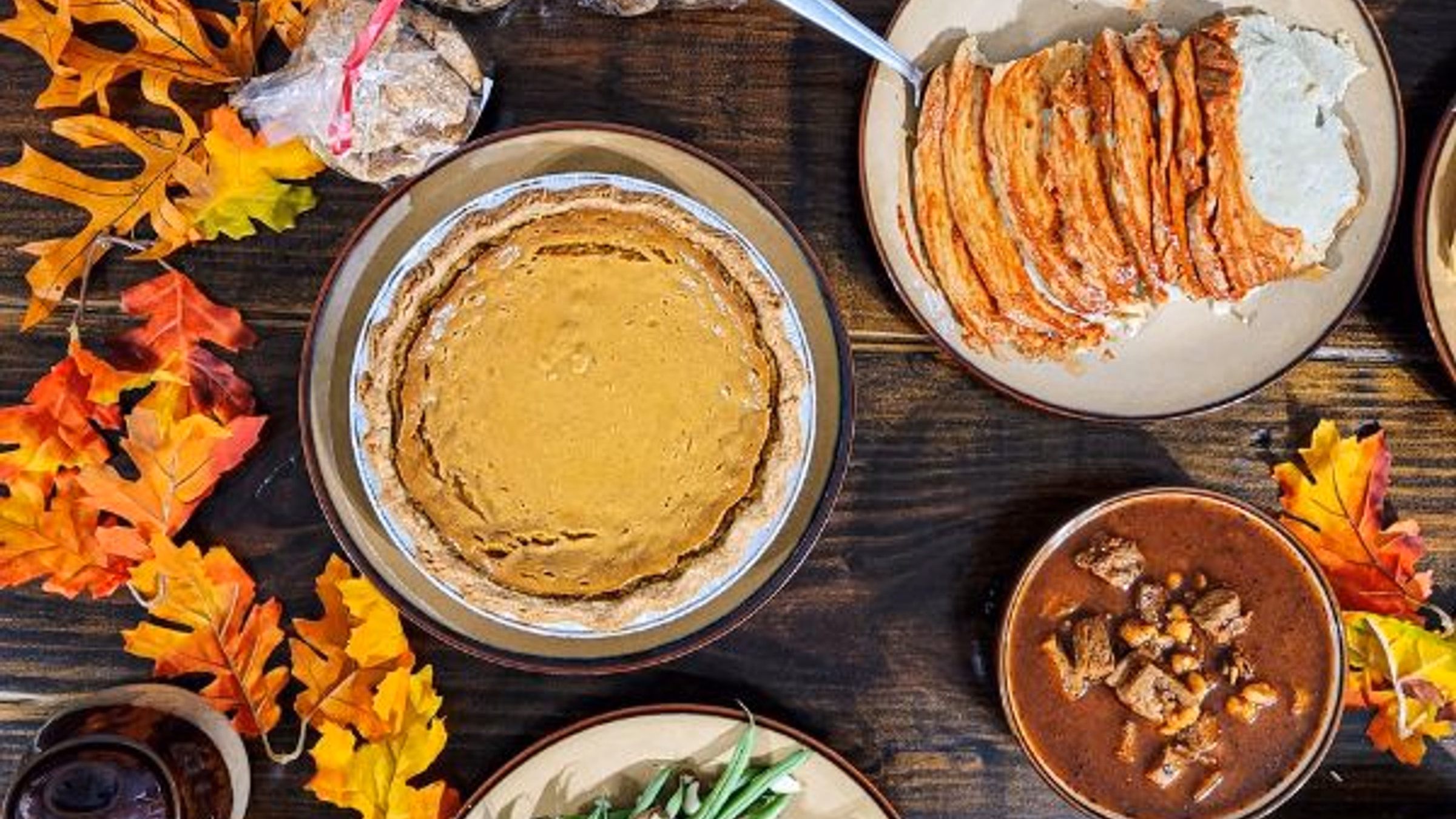 Vegan Thanksgiving at Mr. Natural