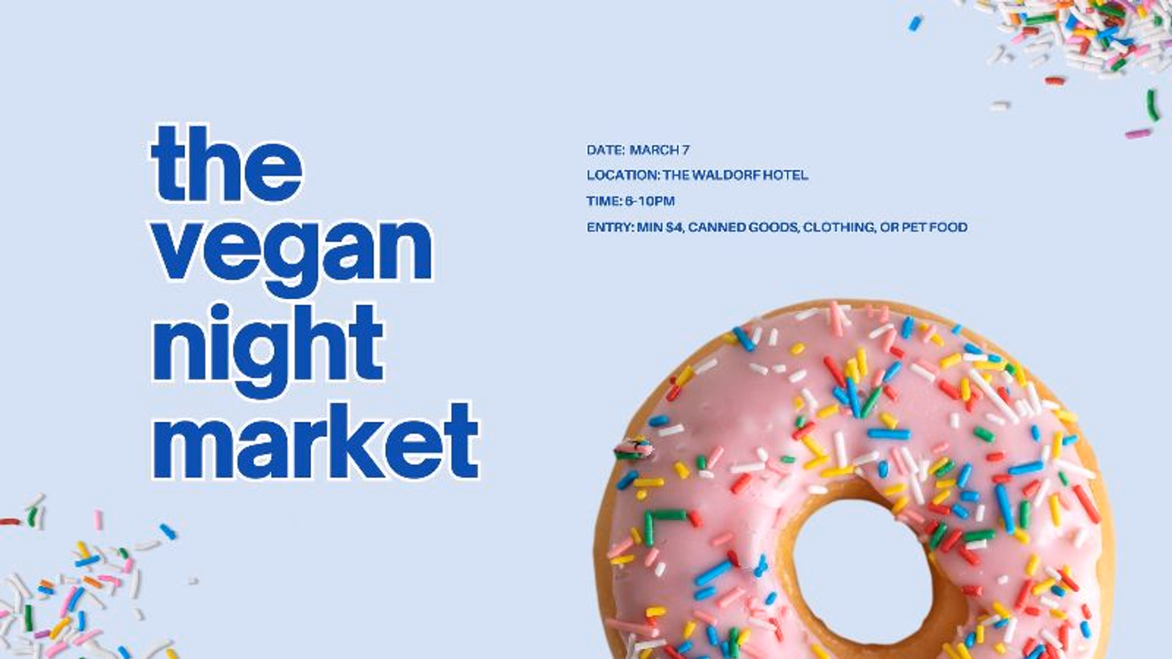 The Vegan Night Market