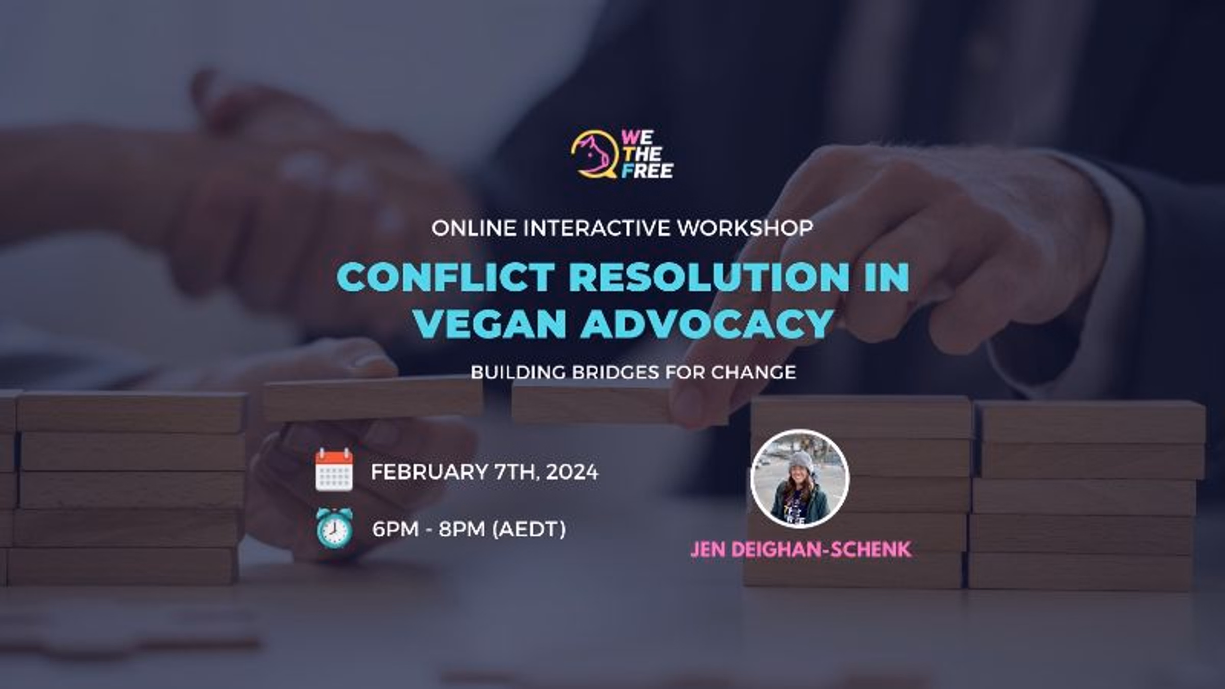 Conflict Resolution in Vegan Advocacy | Online Training | Oceania Timezones