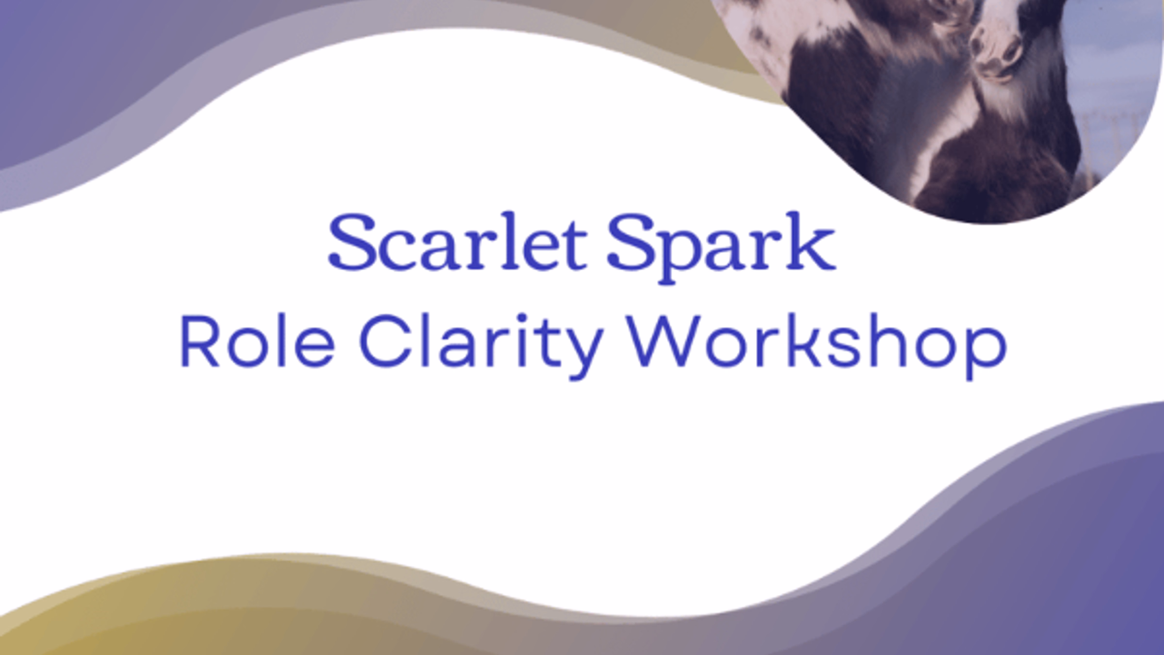 Scarlet Spark Role Clarity Workshop