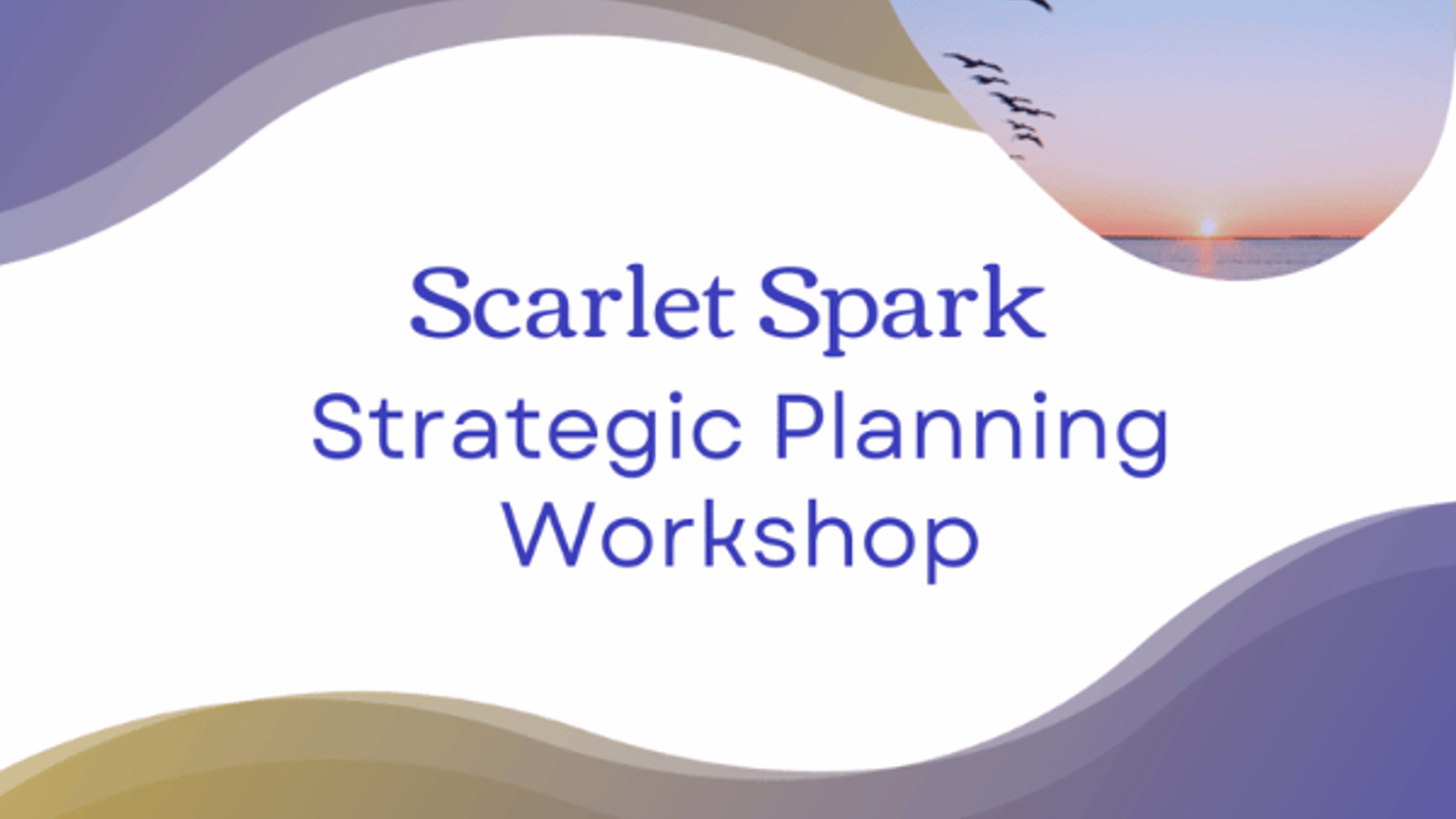 Scarlet Spark Strategic Planning Workshop