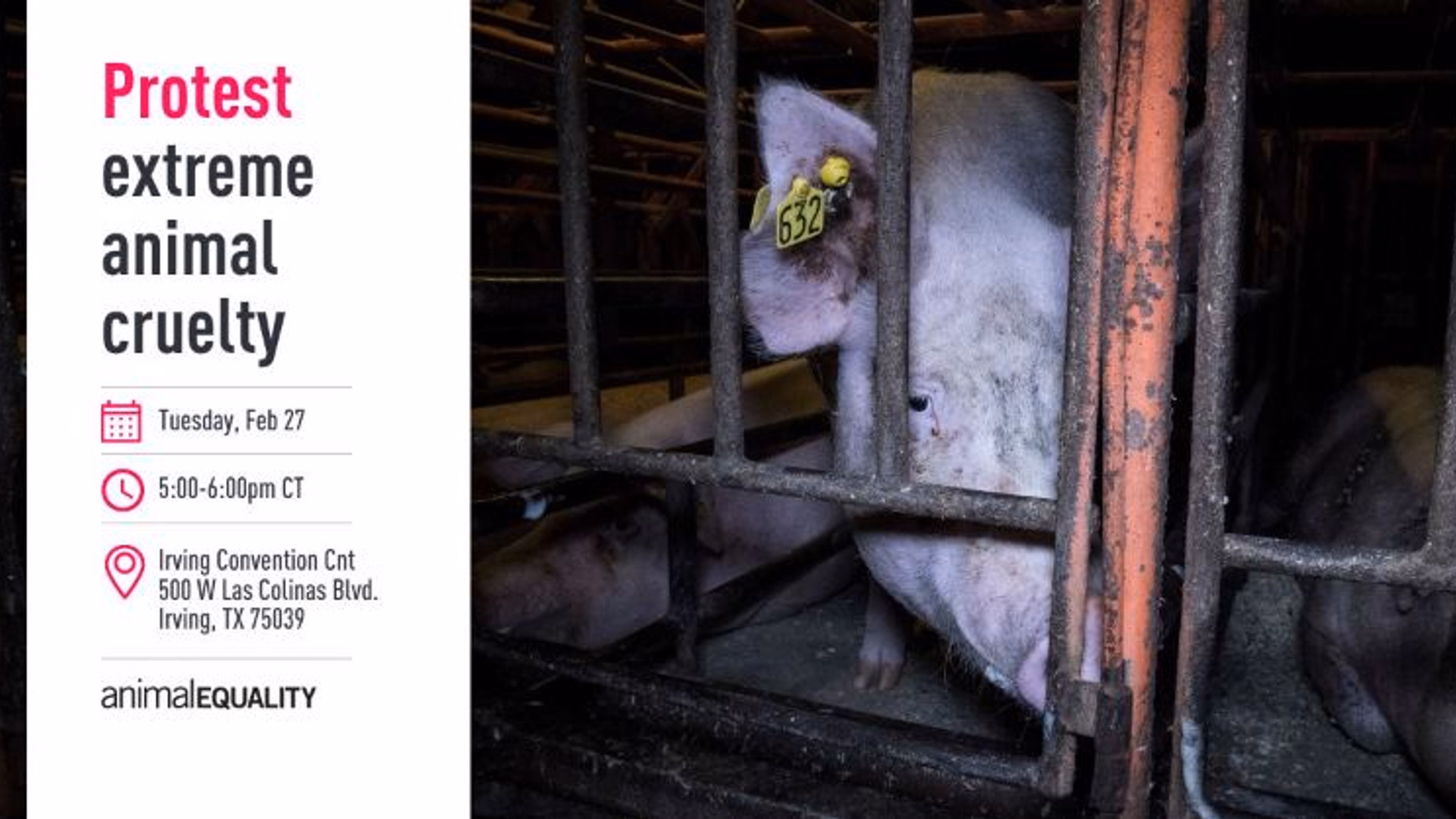 Protest Denny's Cruelty at Best Practices Conference