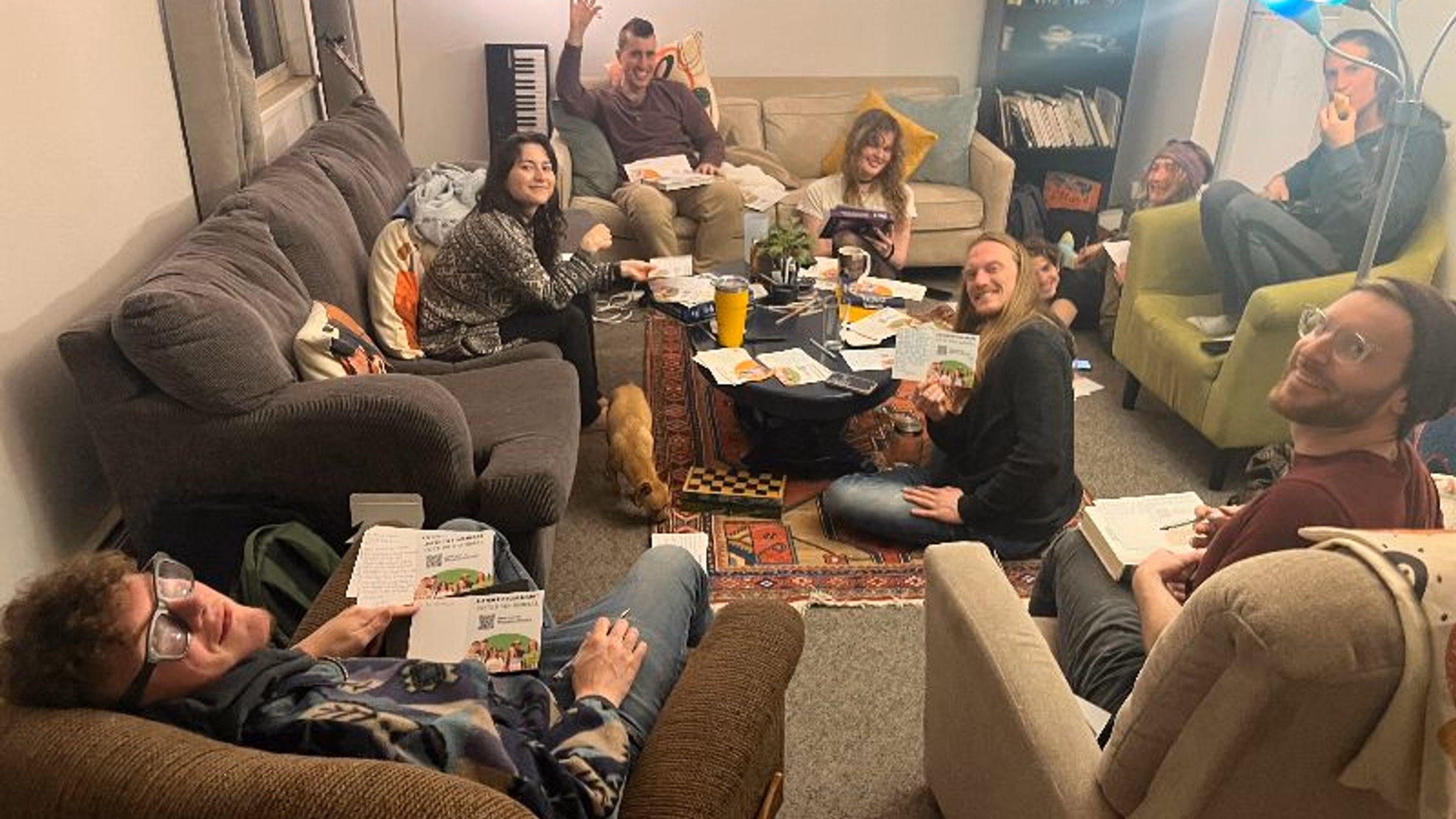 Postcard Writing Party!