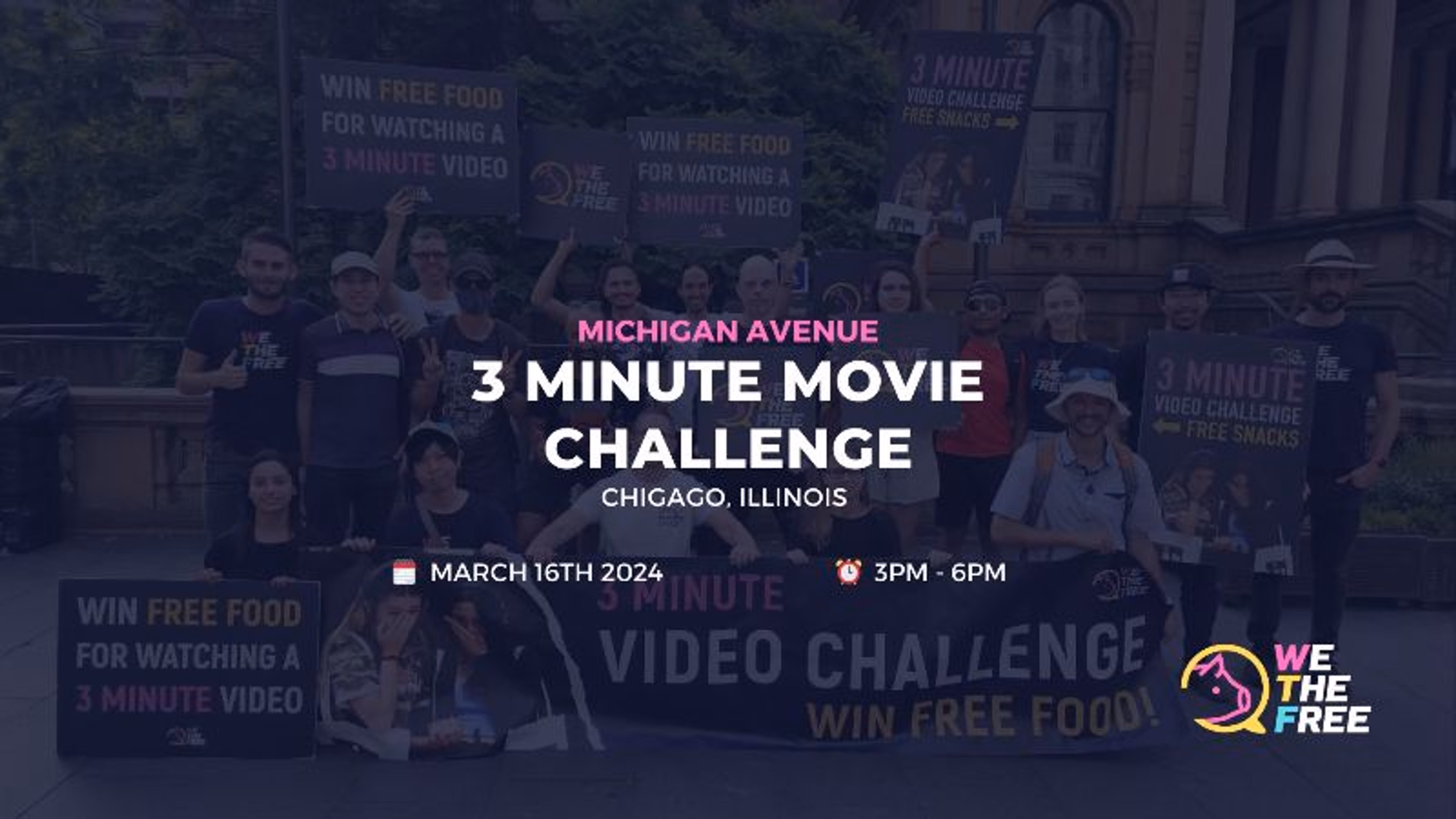 WTF 3 Minute Movie Challenge | Chicago, IL | March 16th 2024