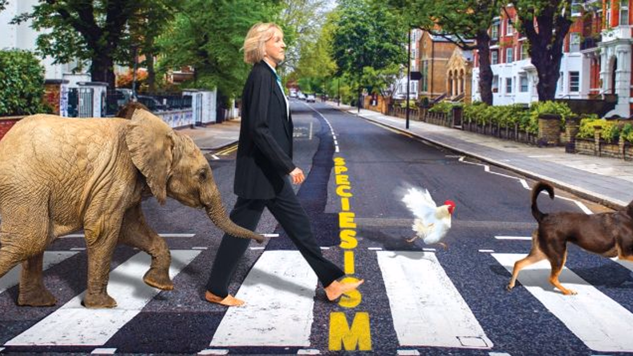 Ingrid Newkirk (PETA founder) All Together Now Speaking Tour 