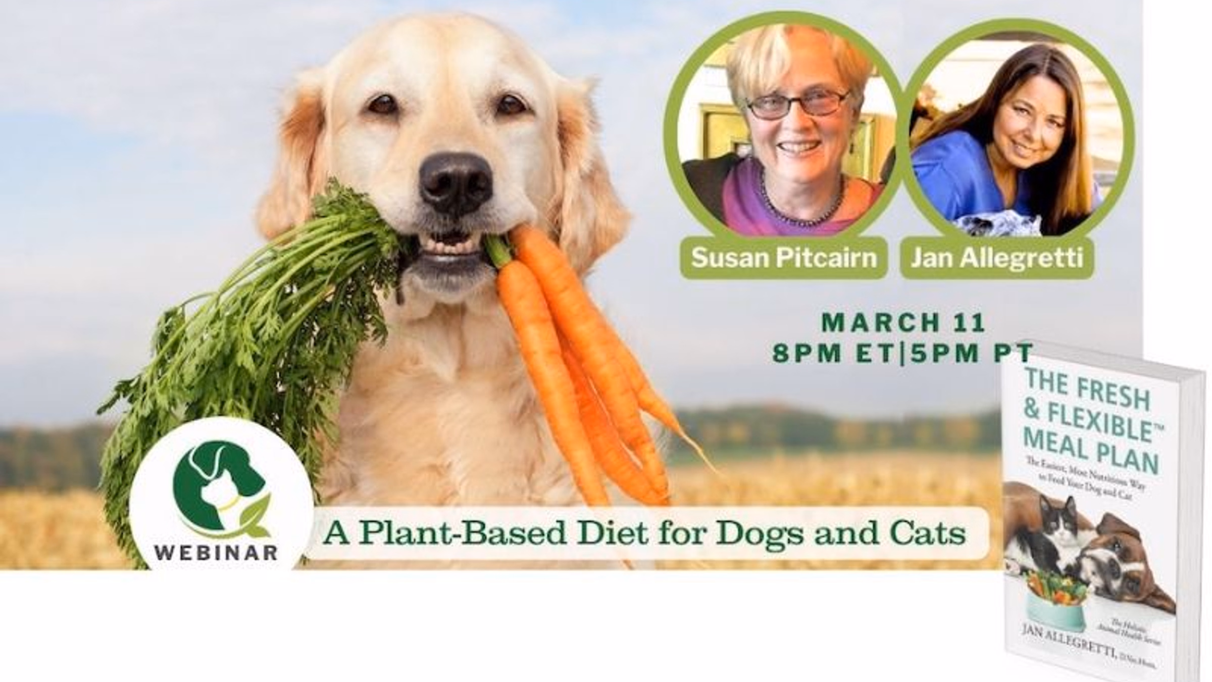 A Plant-Based Diet for Dogs and Cats