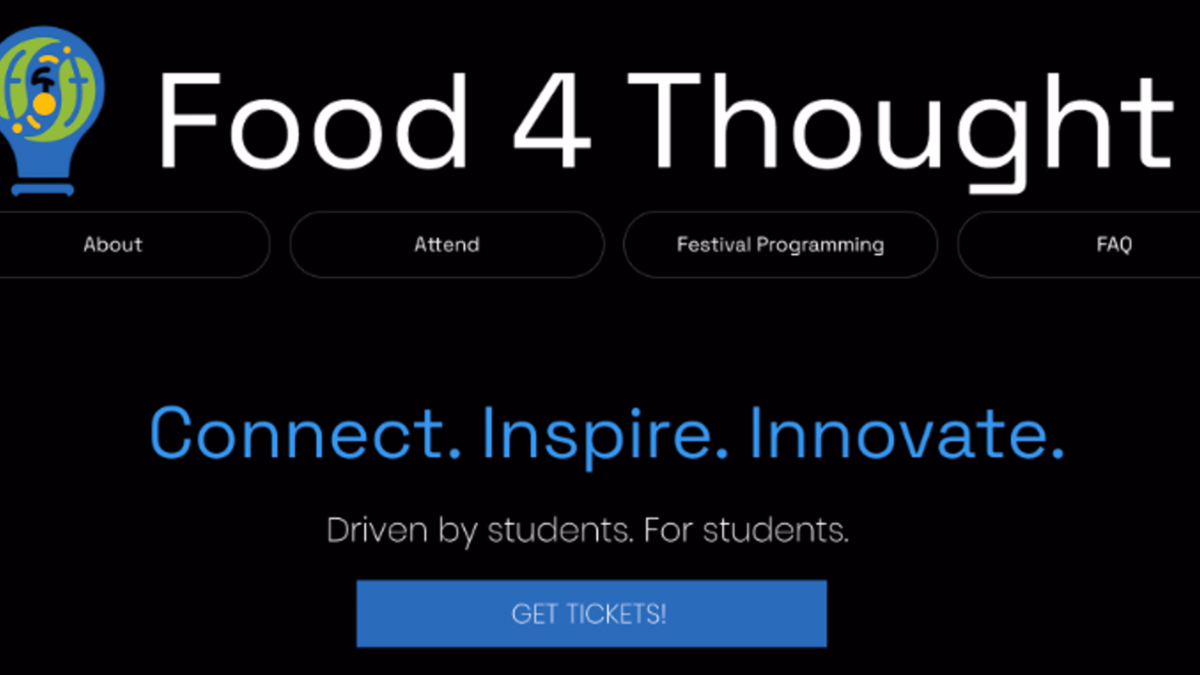 Food 4 Thought Festival