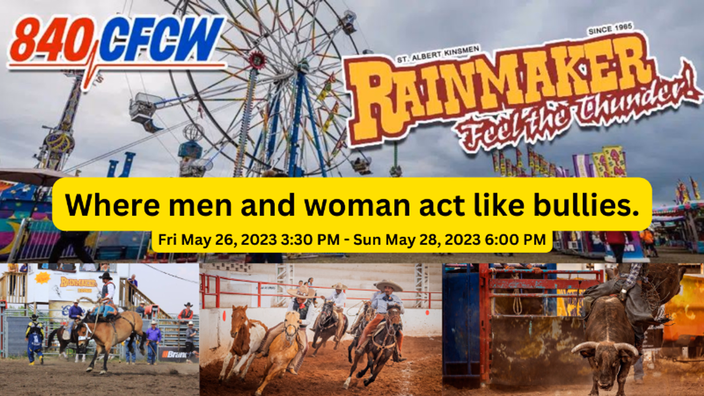 Rainmaker Rodeo in St.Albert