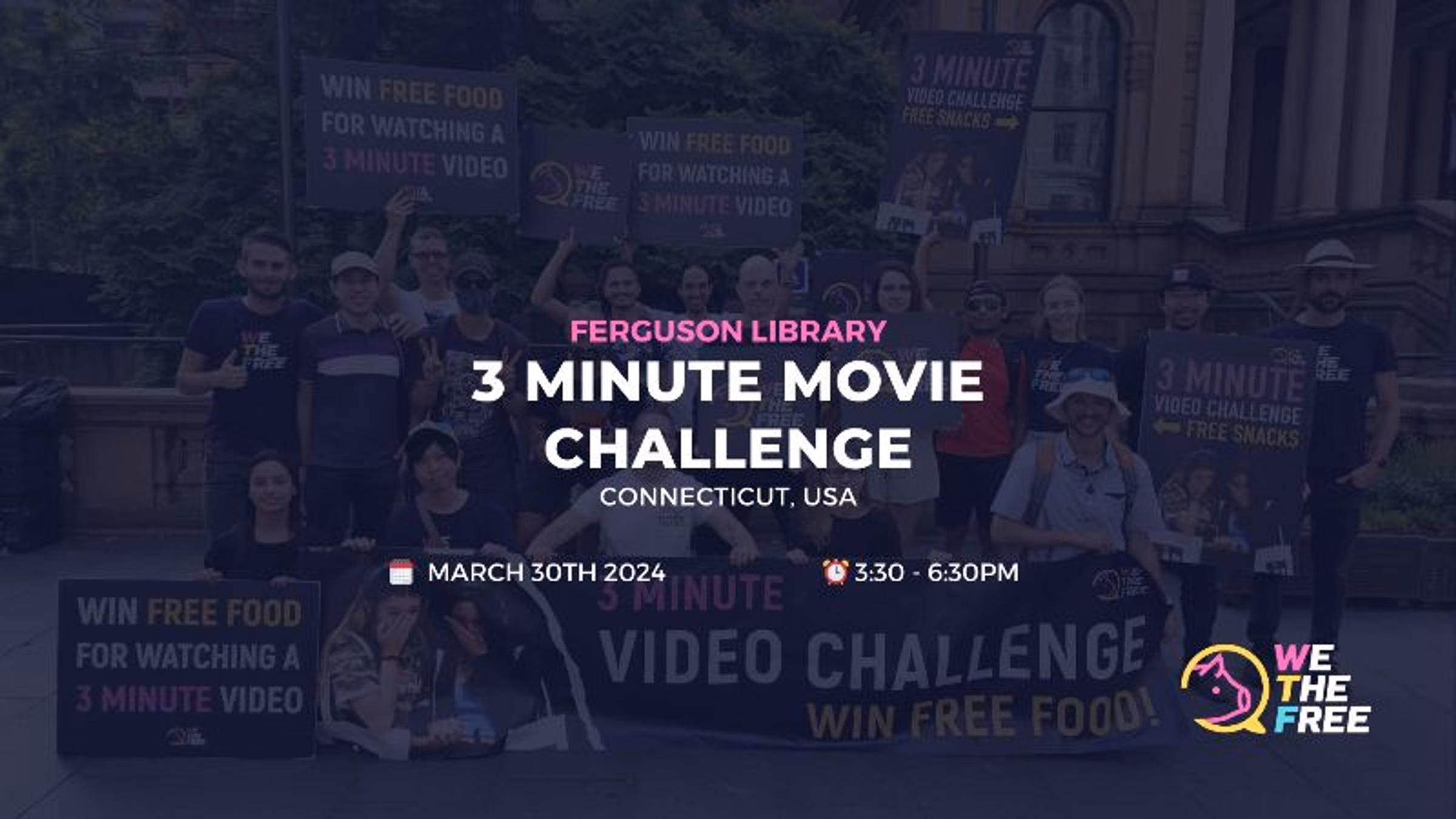 WTF 3 Minute Movie Challenge | Connecticut, USA | March 30th 2024