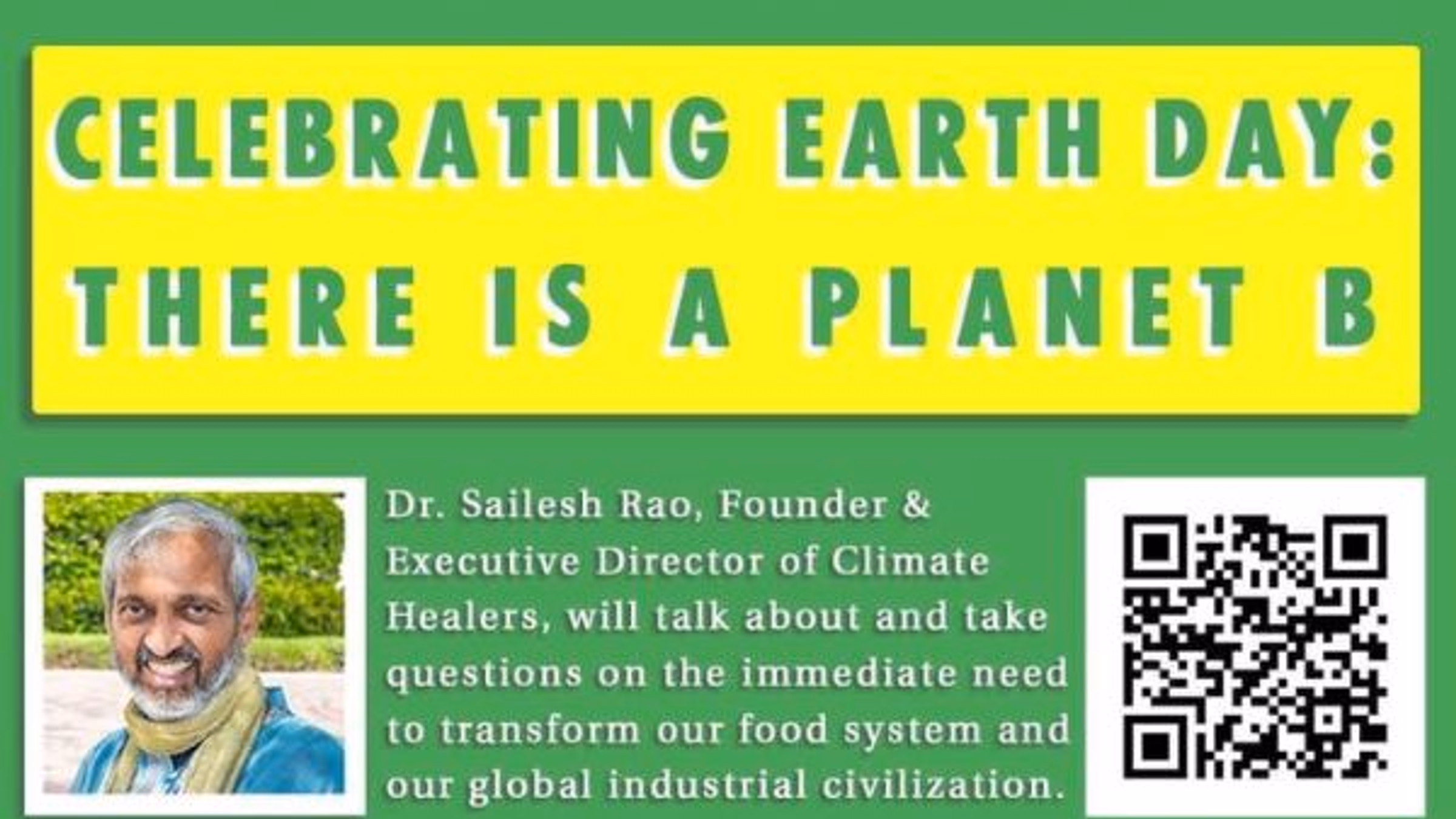 Celebrating Earth Day: There Is a Planet B