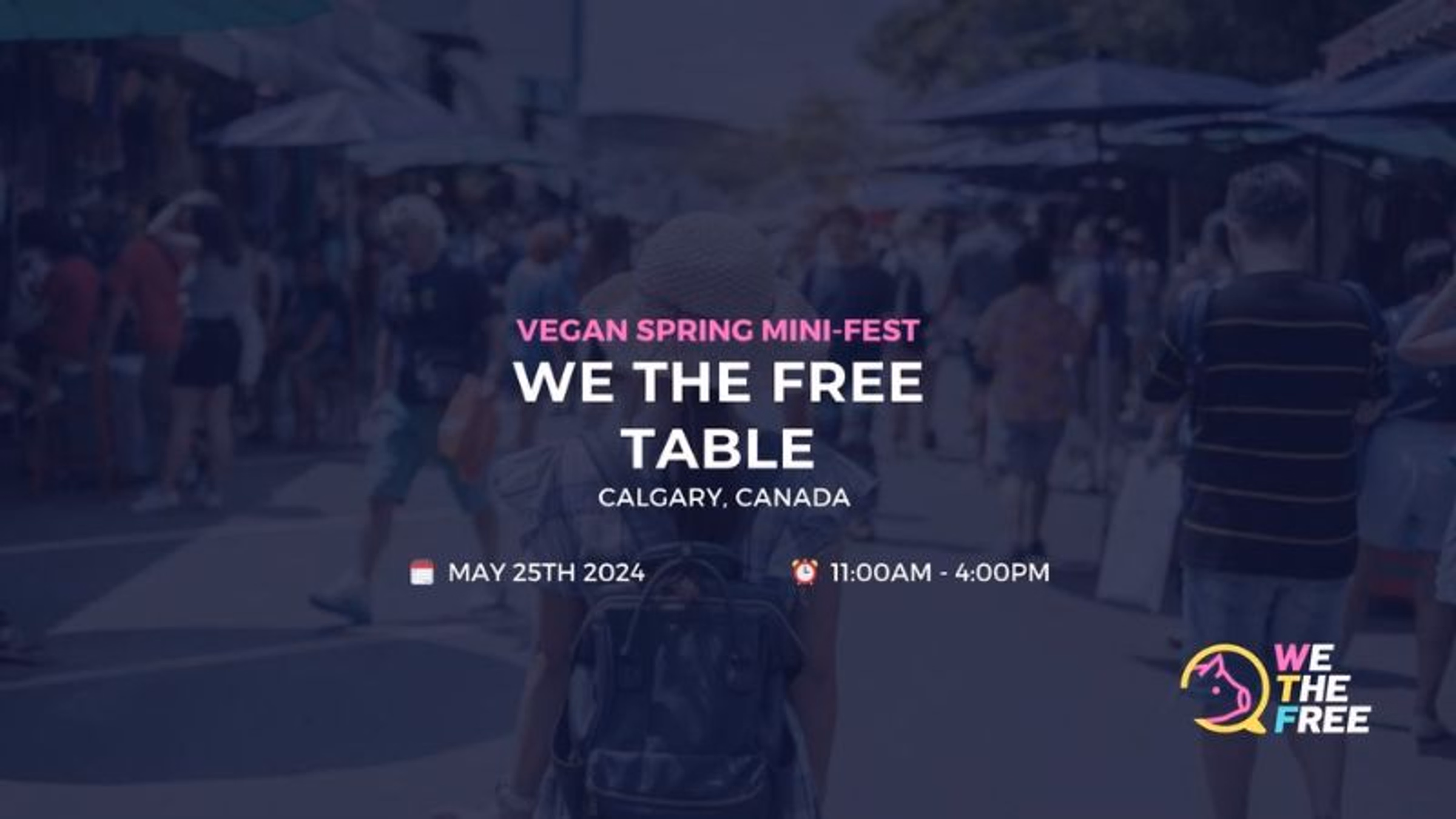 WTF Promotional Stall - Spring Mini-Fest | Calgary, Canada | May 25th 2024
