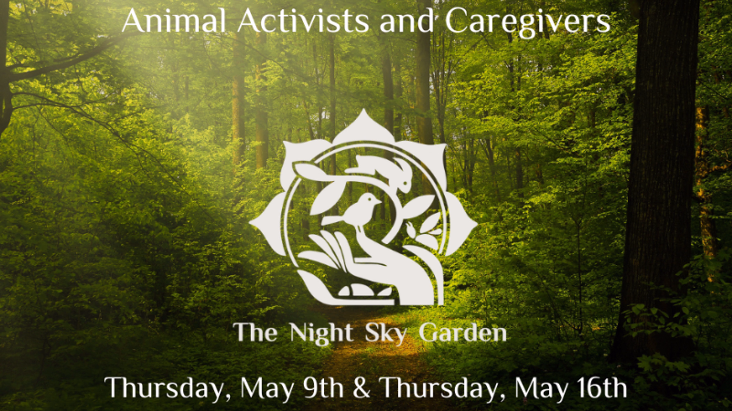 Peer Emotional Support Group for Animal Advocates & Animal Caregivers