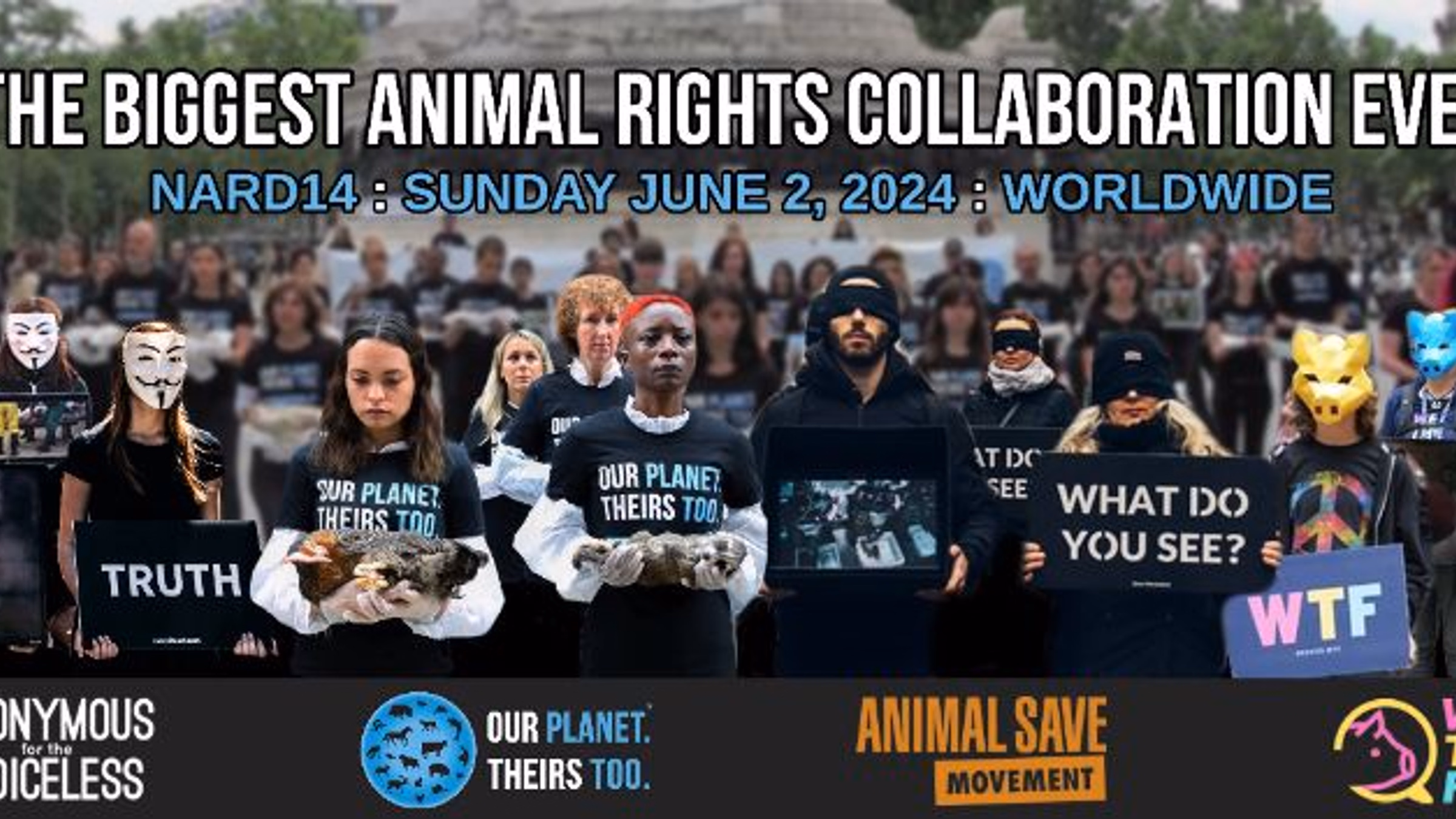 Edmonton, AB National Animal Rights Day 2024