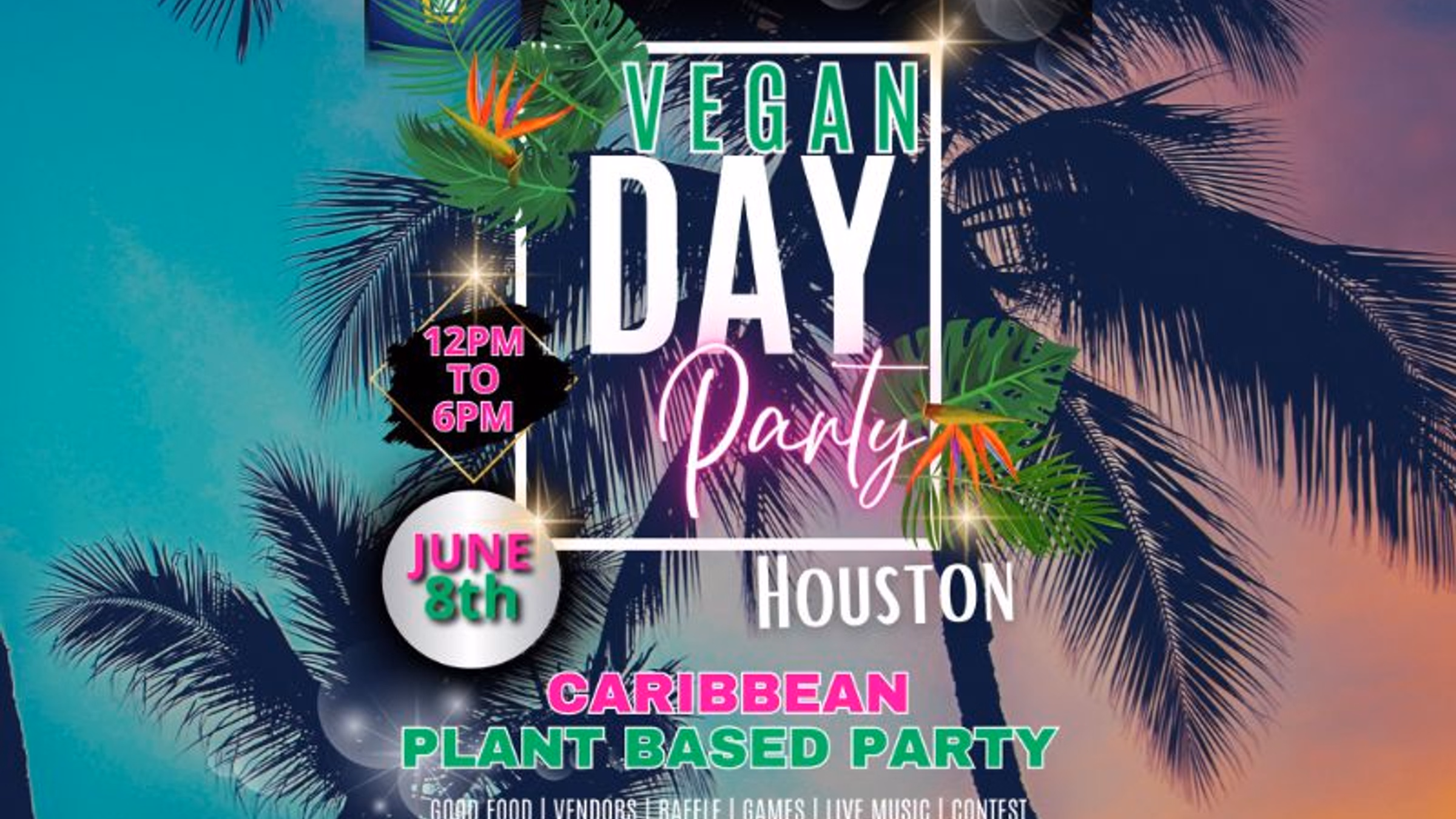 Vegan Day Party Houston