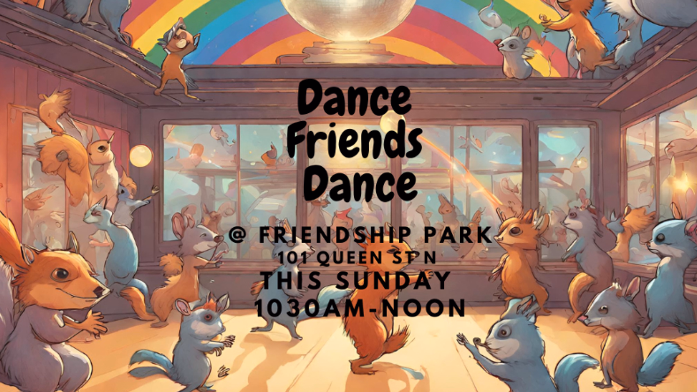 Sunday Morning Dance - Come meet some vegans!
