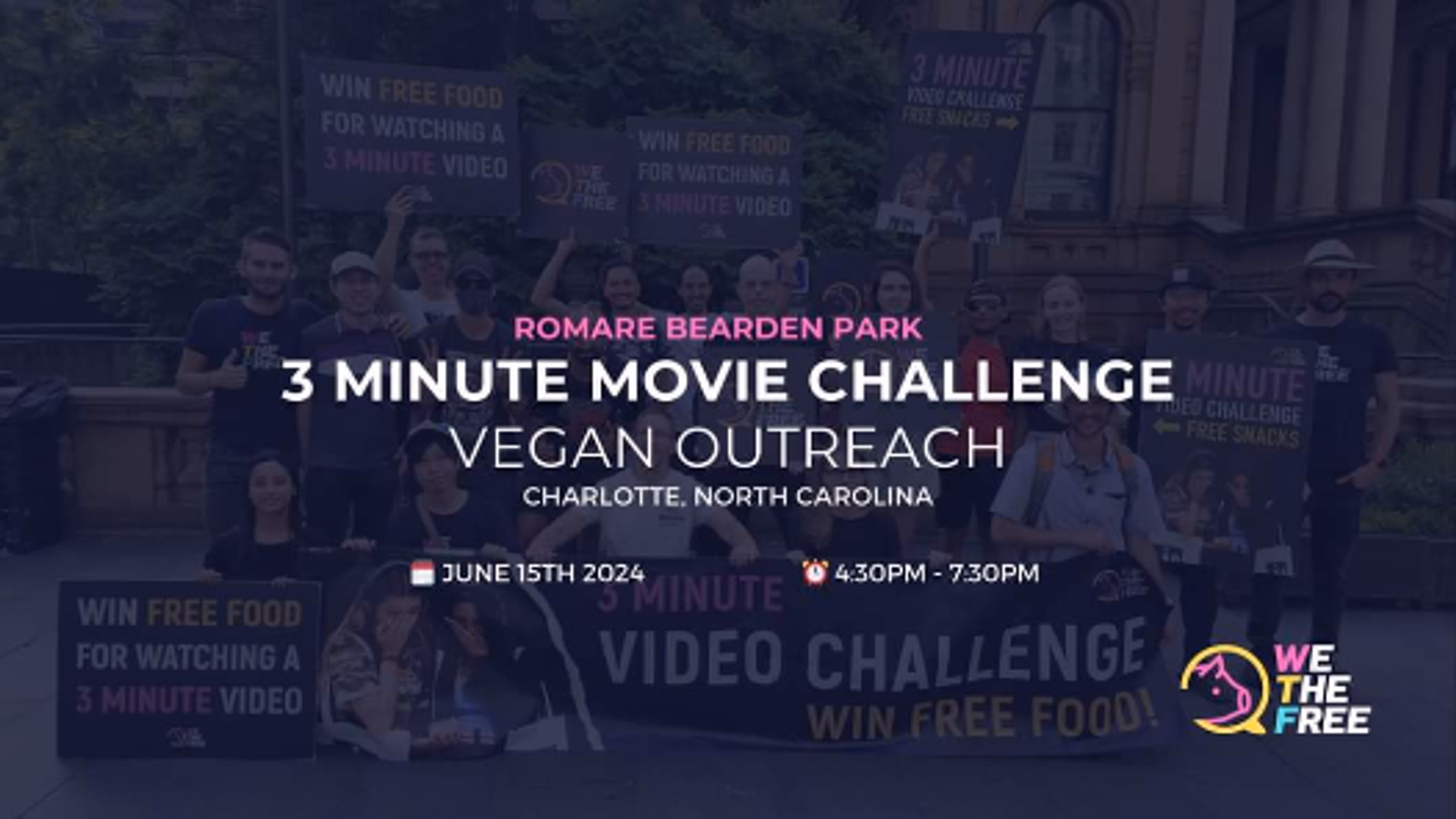 WTF 3 Minute Movie Challenge | Charlotte, North Carolina | June 15th 2024
