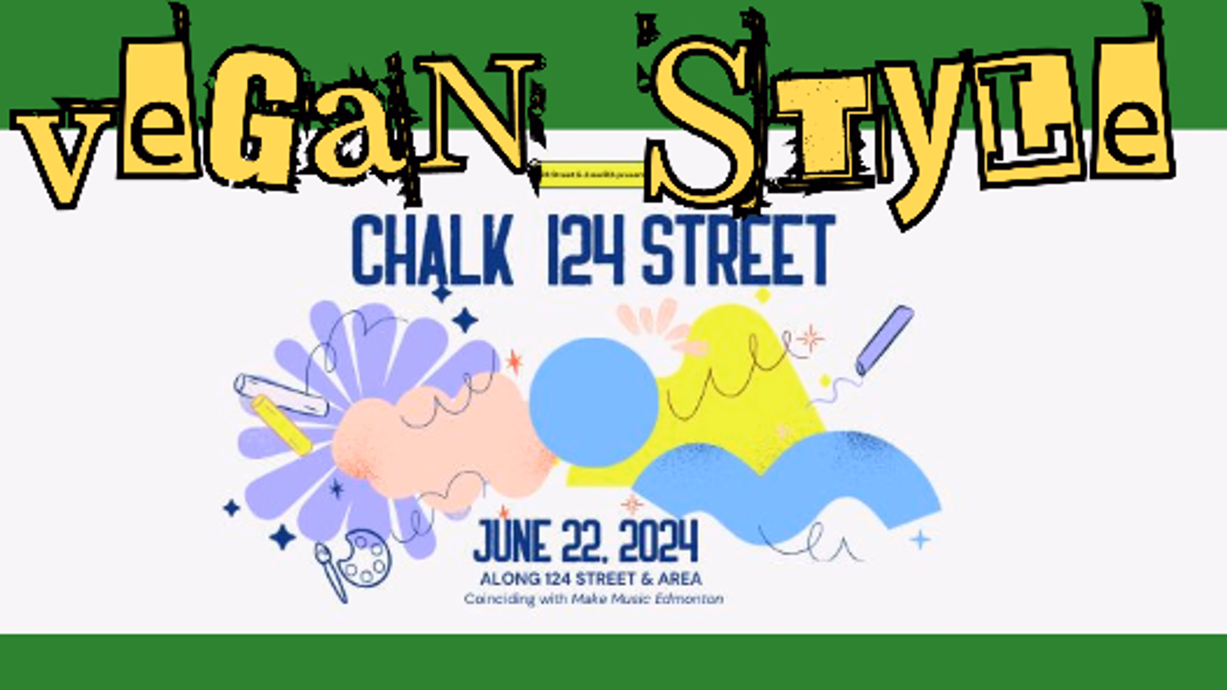 Chalk 124 street "VEGAN STYLE"