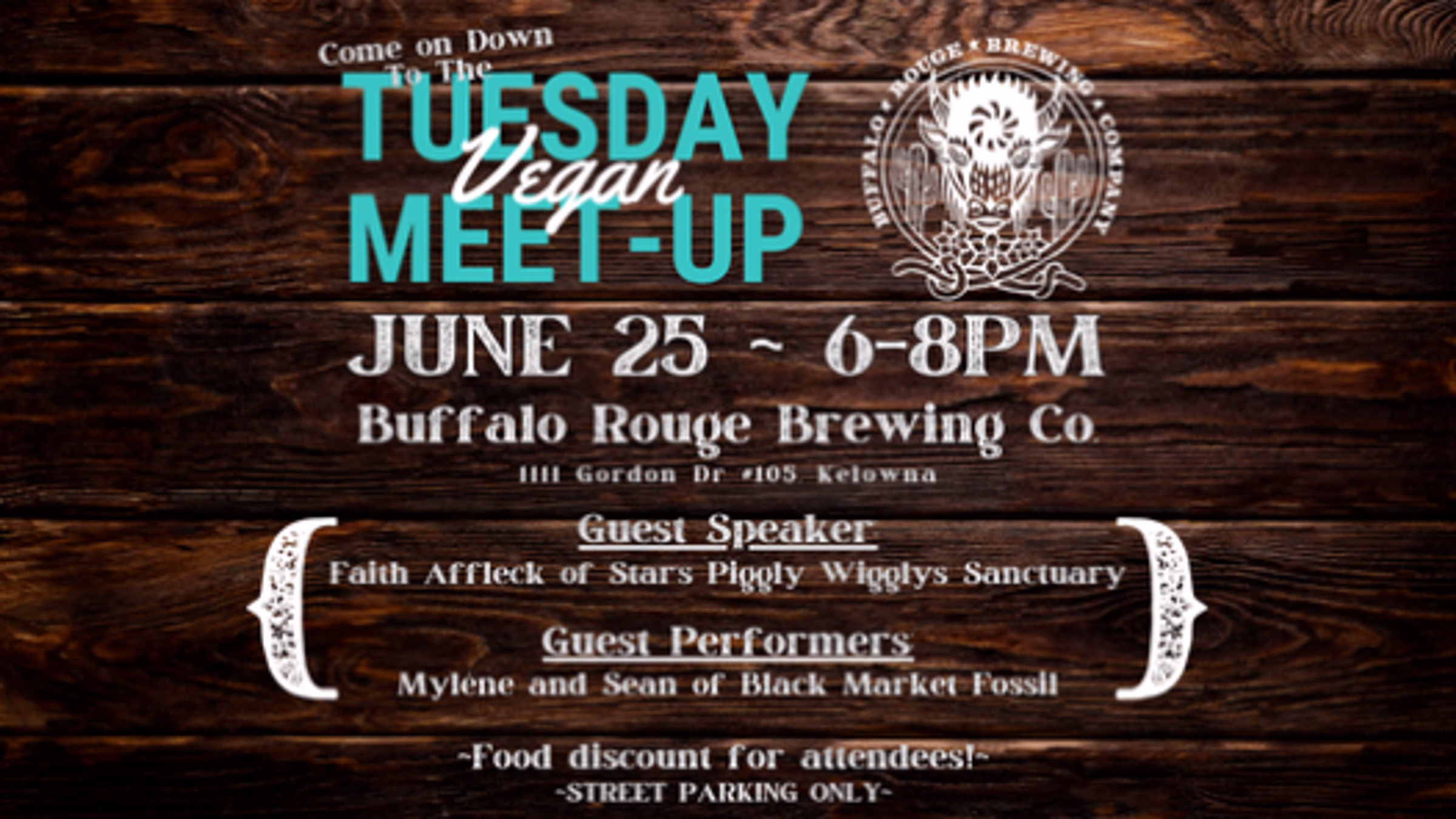 Tuesday Vegan Meetup Hosted By Okanagan Vegans and WTF Kelowna