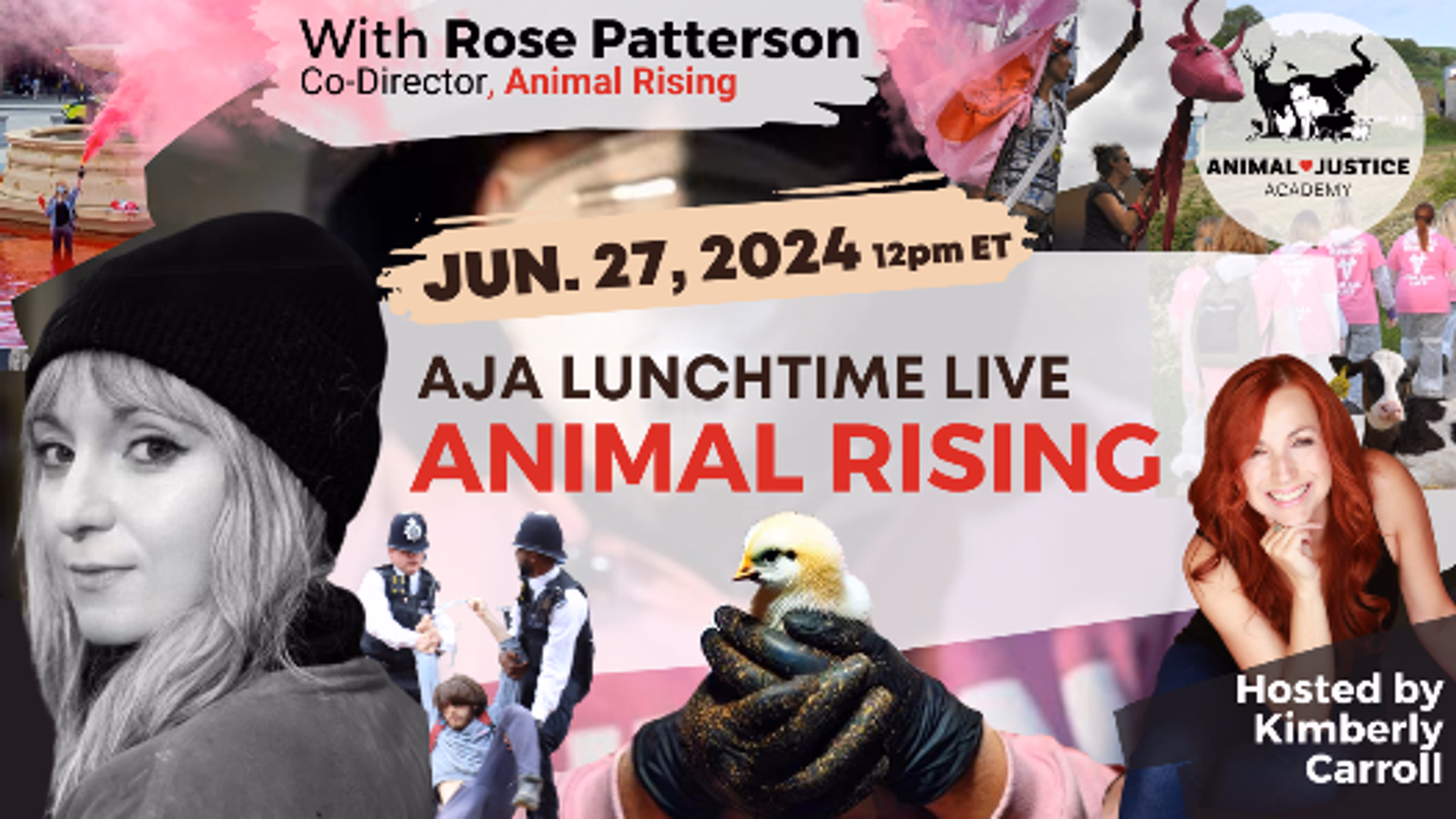 Animal Justice Academy Lunchtime Live: Animal Rising