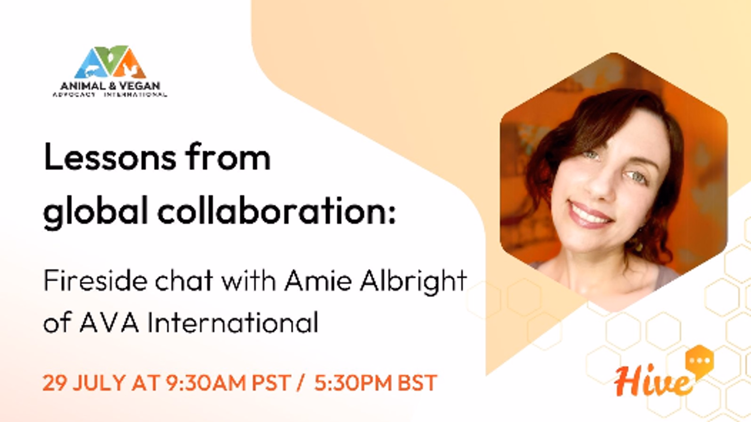 Lessons from global collaboration: Fireside chat with Amie Albright of AVA International