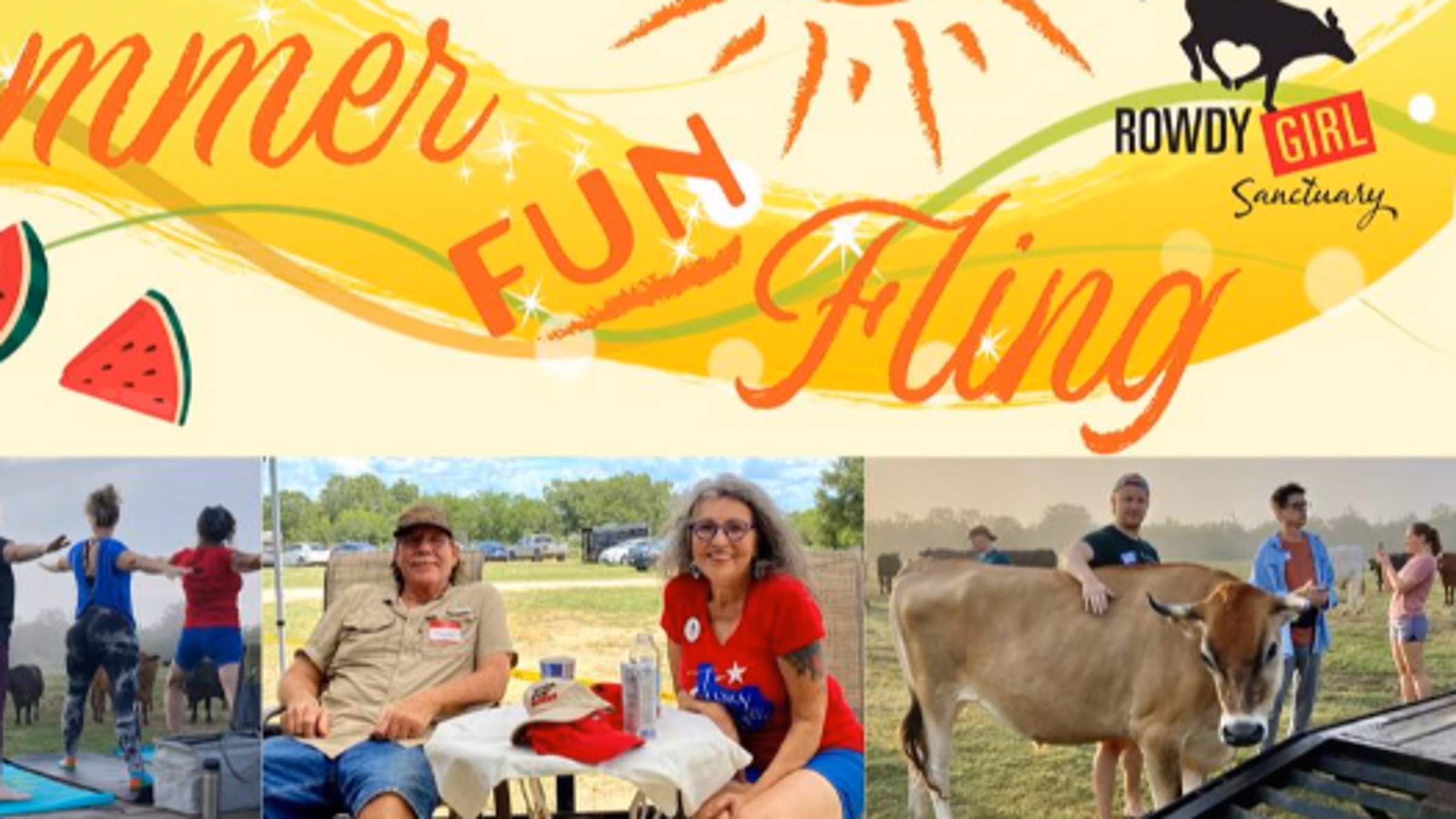 Summer Fun Fling at Rowdy Girl Sanctuary