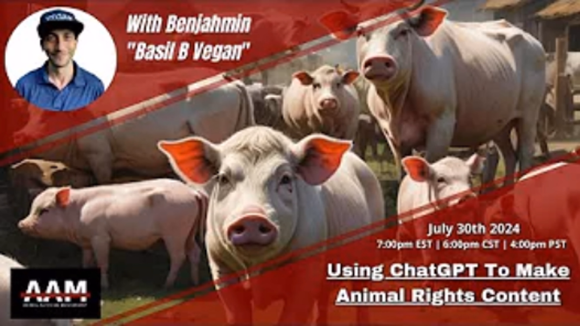 AAM: Using ChatGPT to Make Animal Rights Content