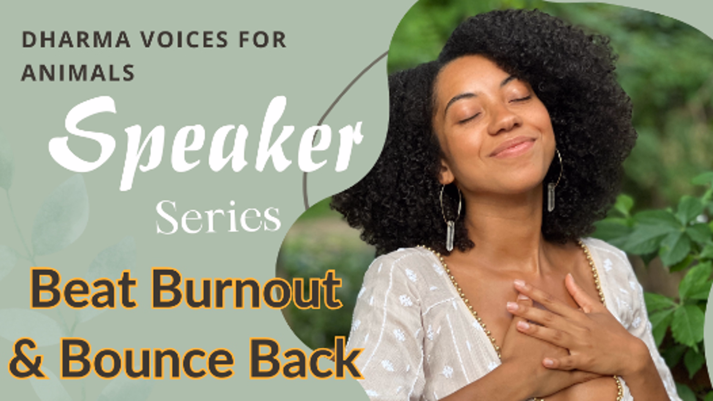 Speaker Series with Brialle Ringer - ''Beat Burnout & Bounce Back Better''