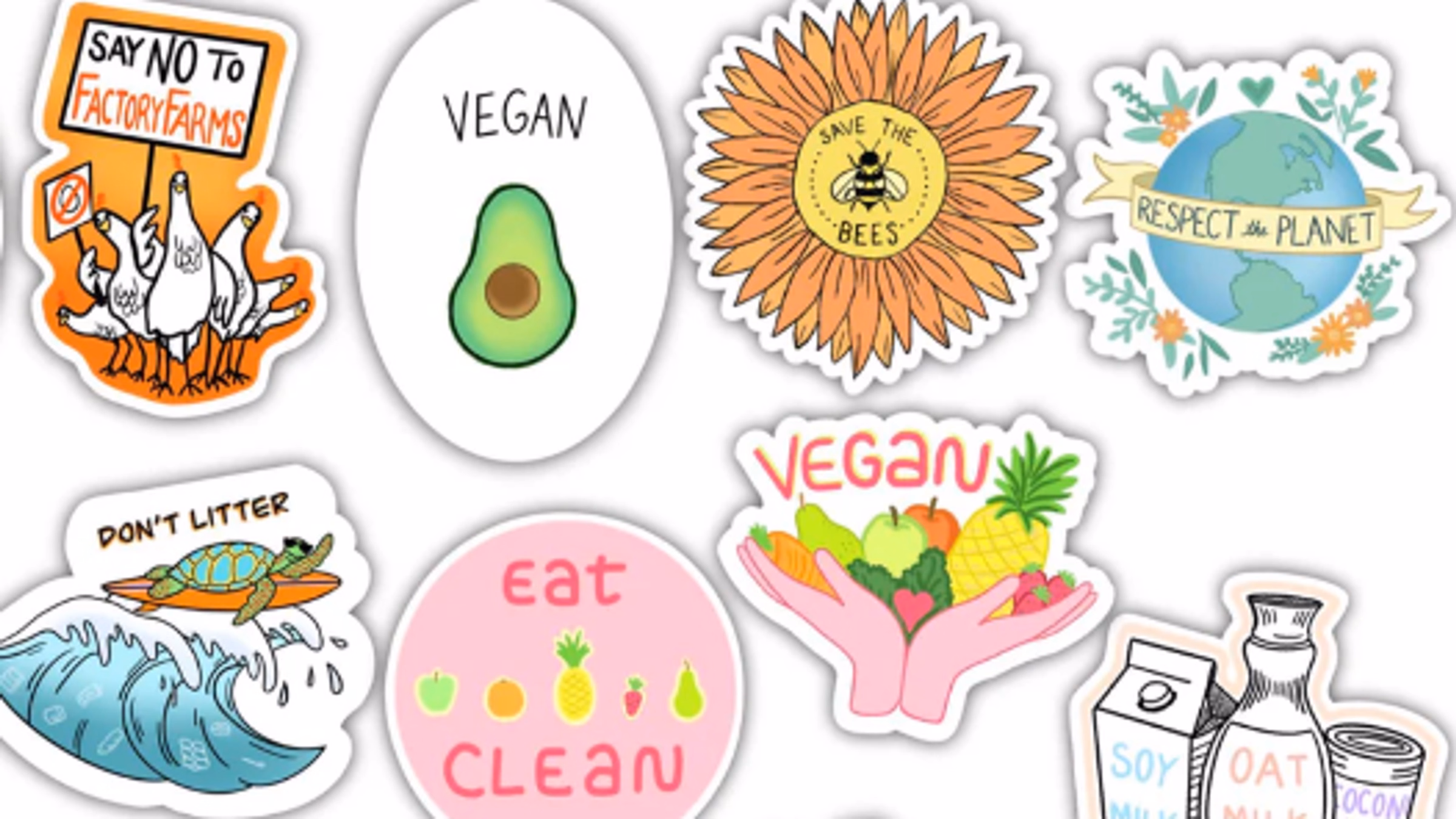 Workshop: make your own animal activism stickers!