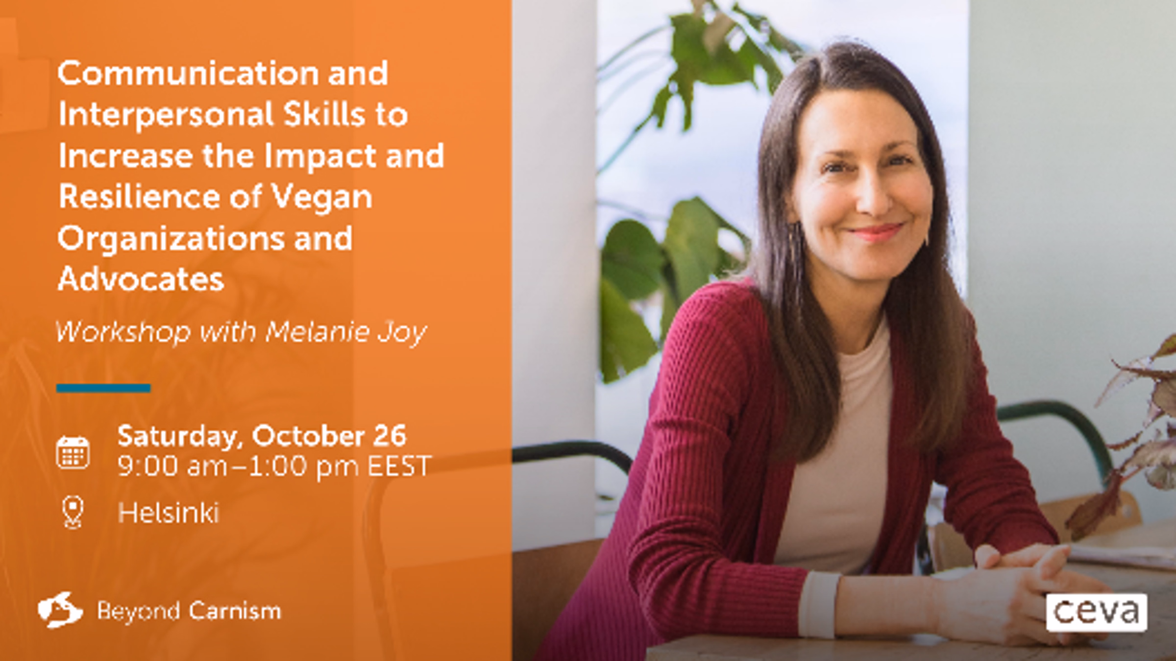 Communication and Interpersonal Skills to Increase the Impact and Resilience of Vegan Organizations and Advocates