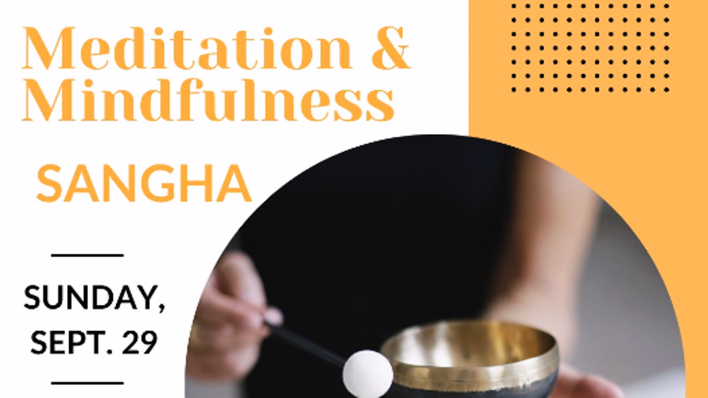 Meditation & Mindfulness Sangha with Dharma Voices for Animals