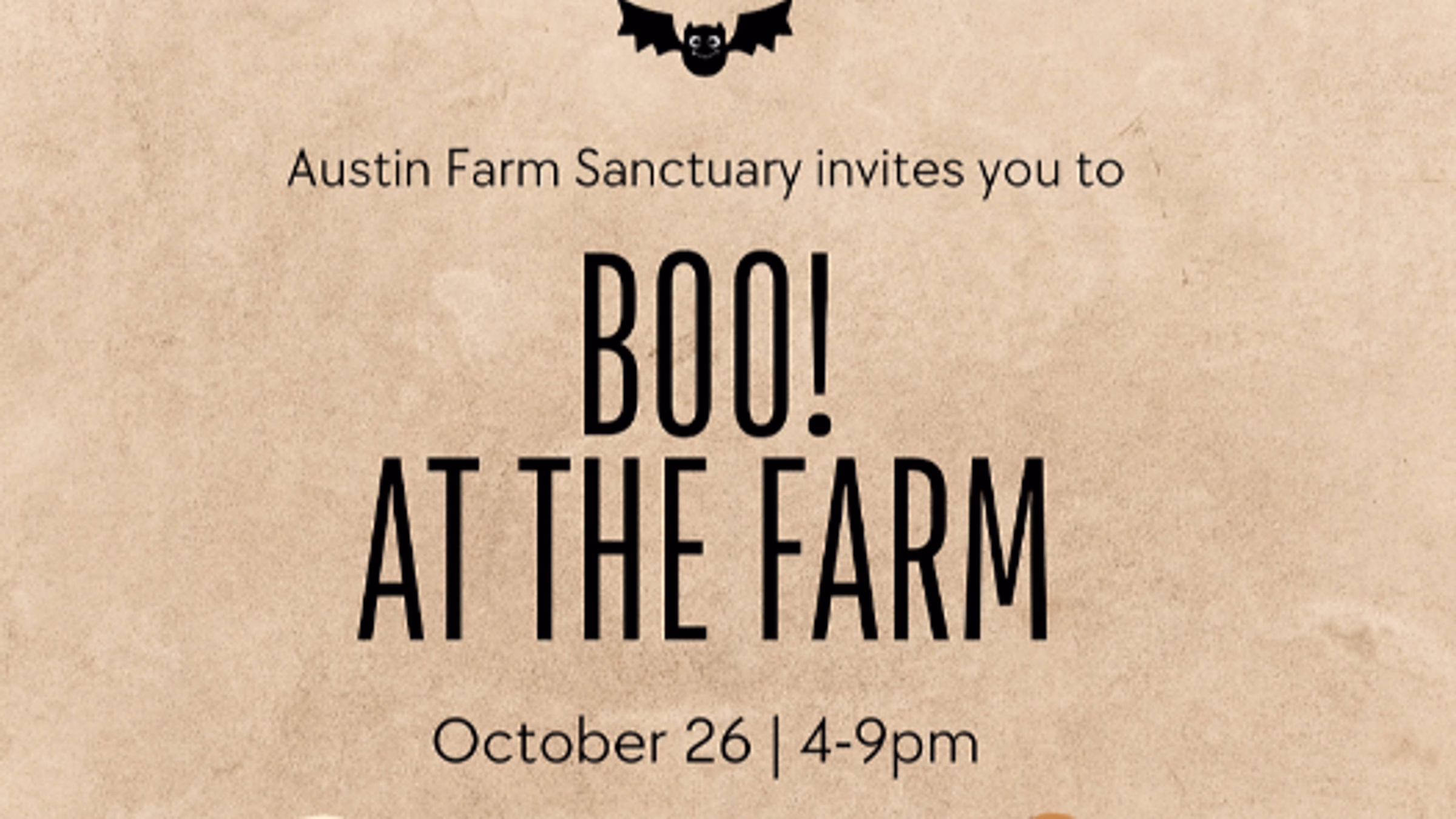 Boo at the Farm!