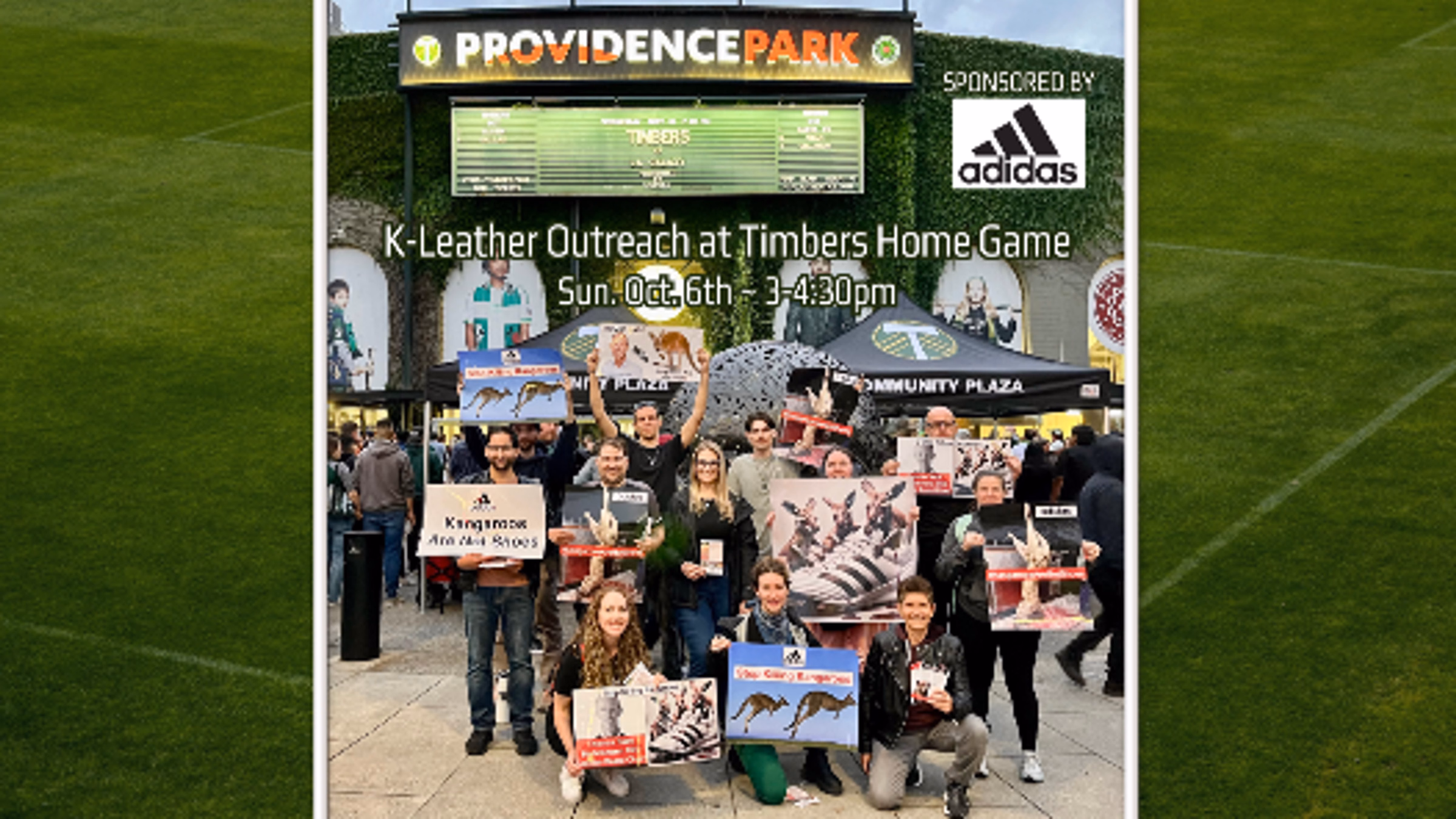 K-Leather Outreach at Last Timbers Home Game - Portland, OR