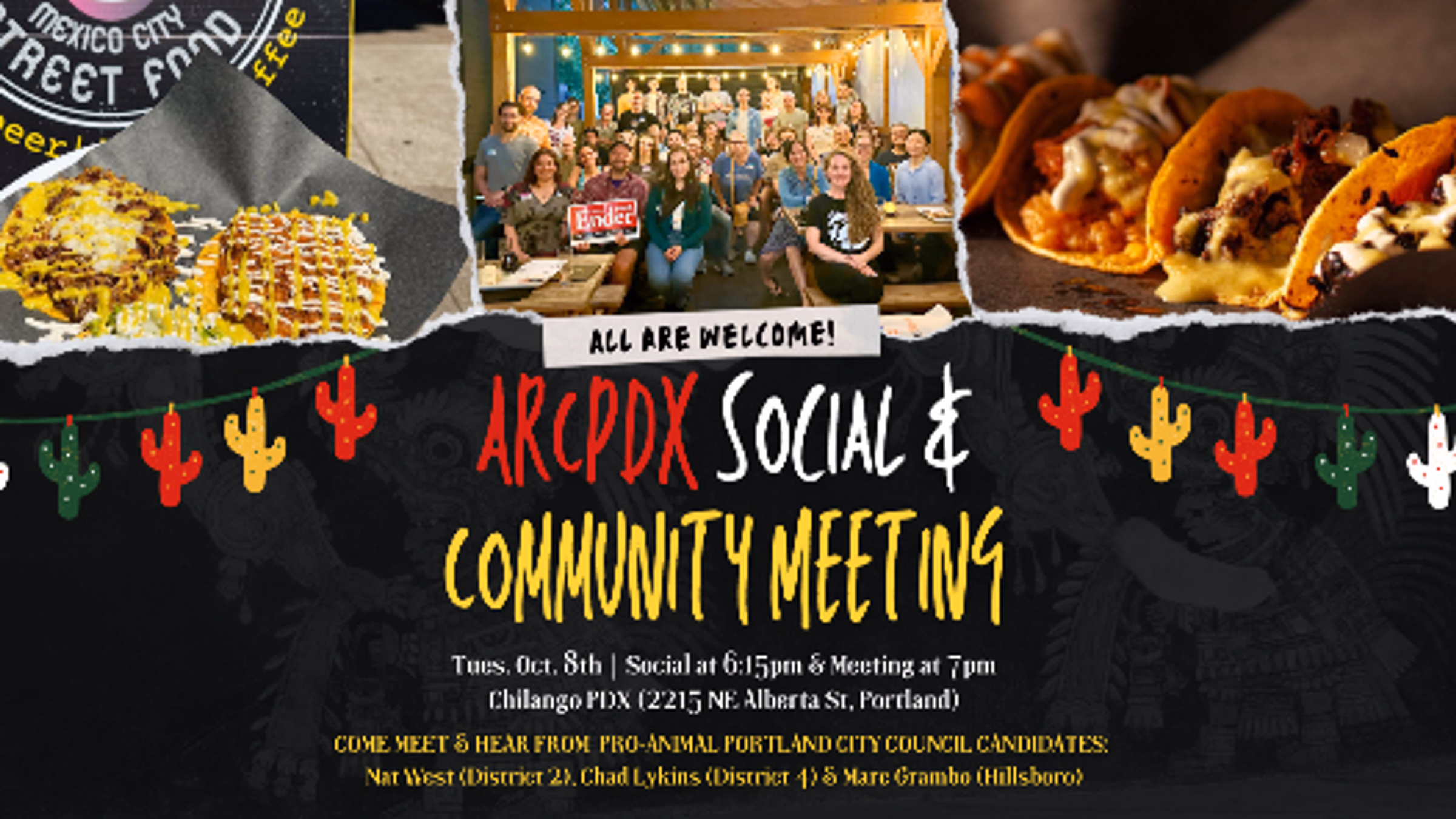 ARCPDX Social & Community Meeting - October 2024