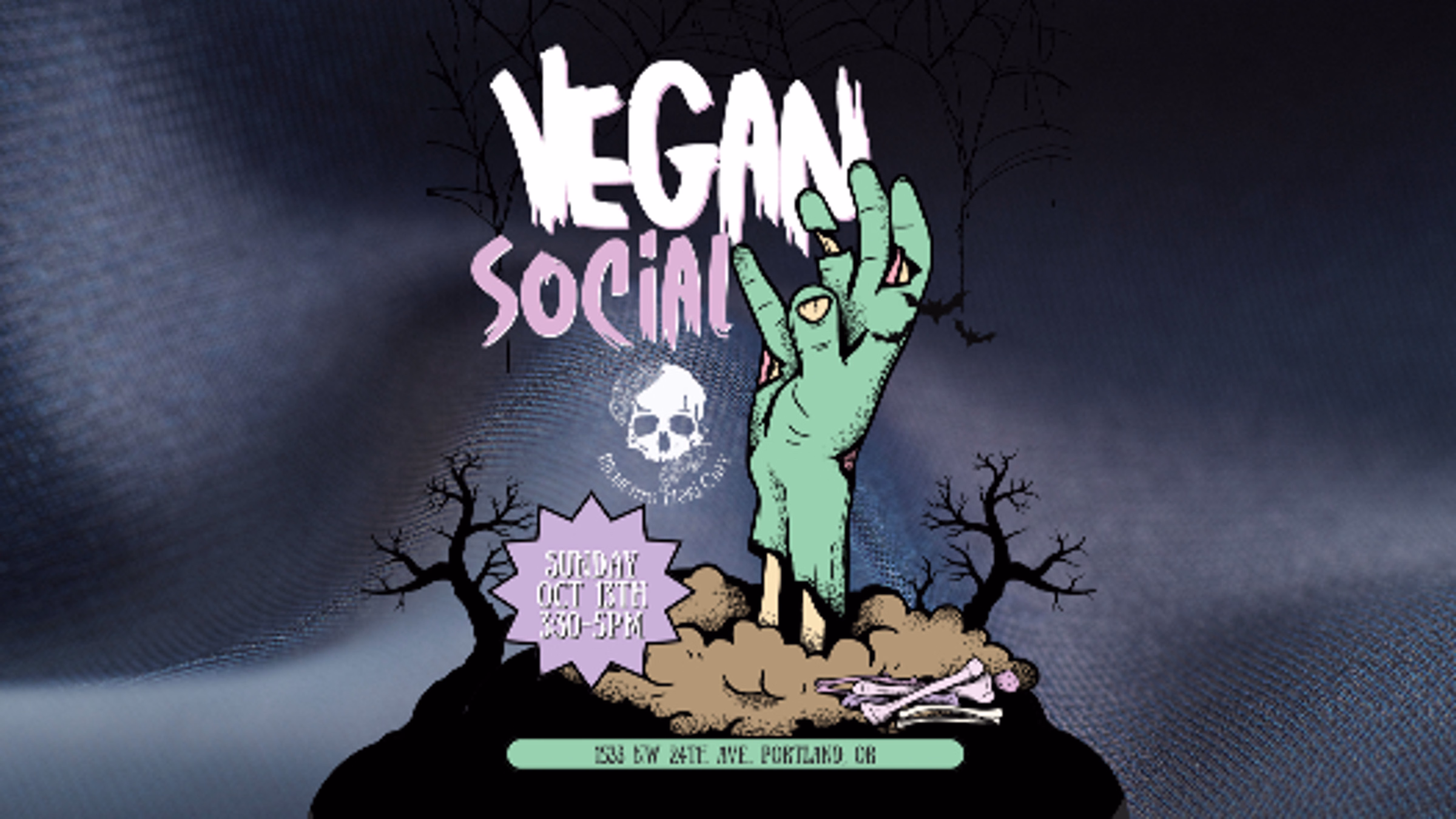 Spooky Vegan Social - October 2024
