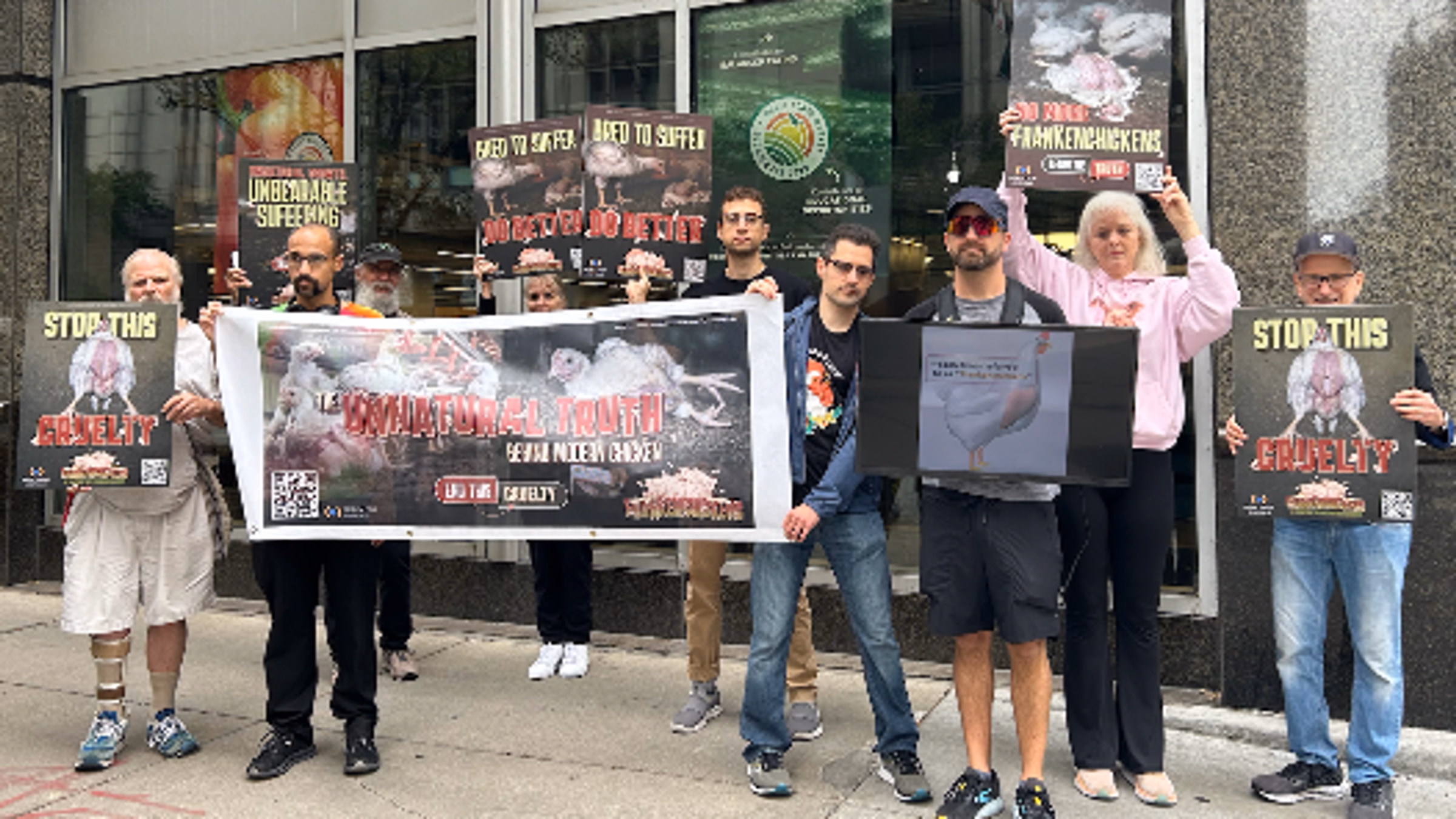 Protest Whole Foods and Crumbl Cookies for Failing Chickens!