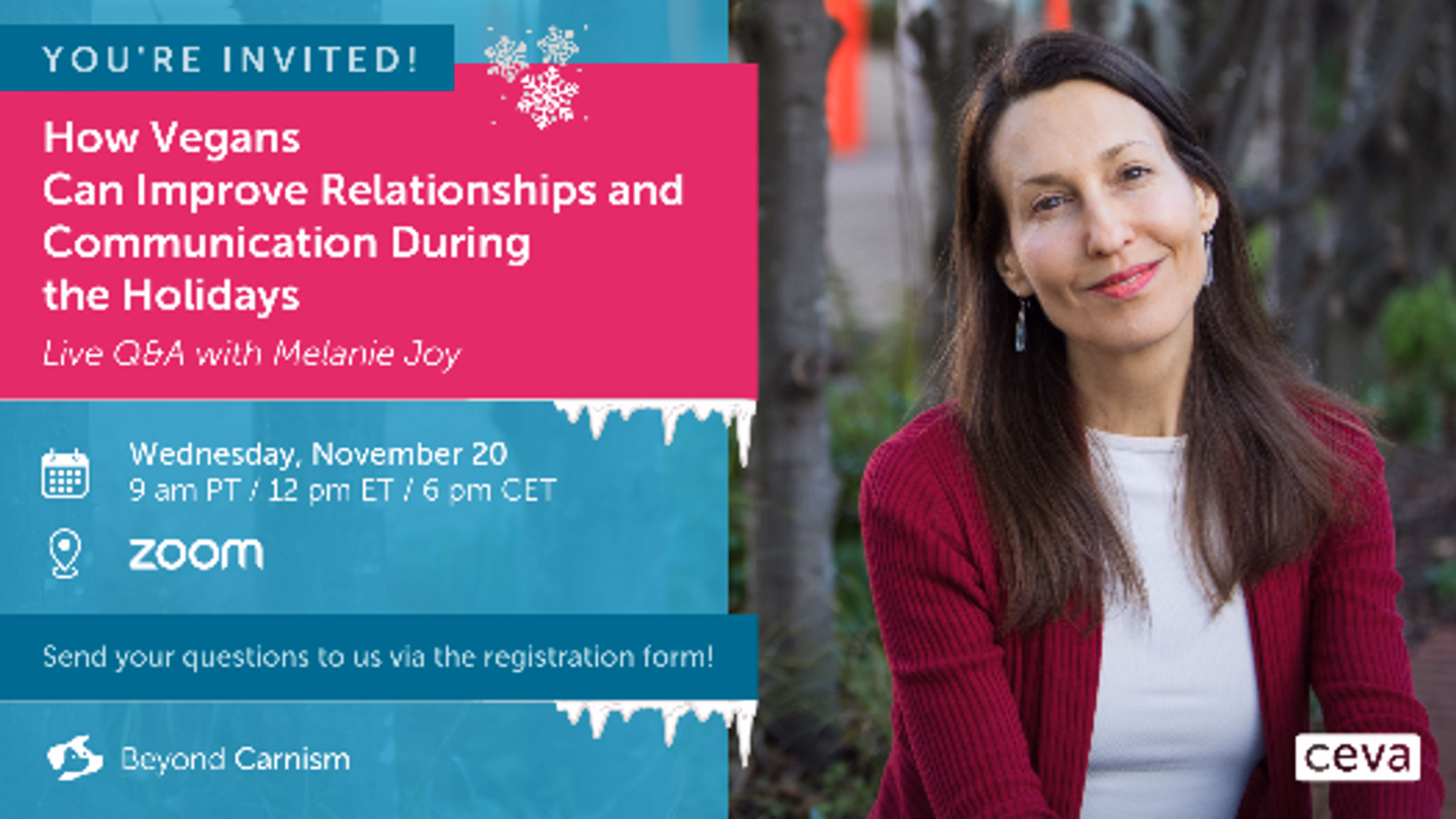 Live Q&A: How Vegans Can Improve Relationships and Communication During the Holidays