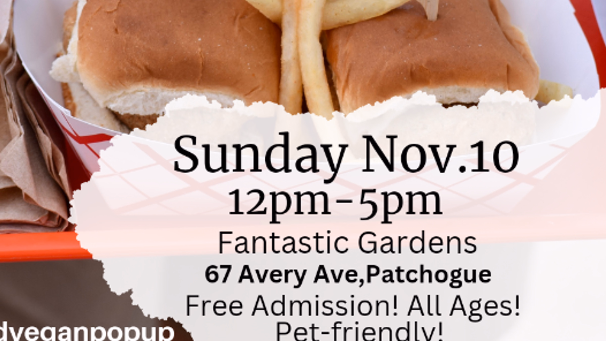 Long Island Vegan Pop Up 