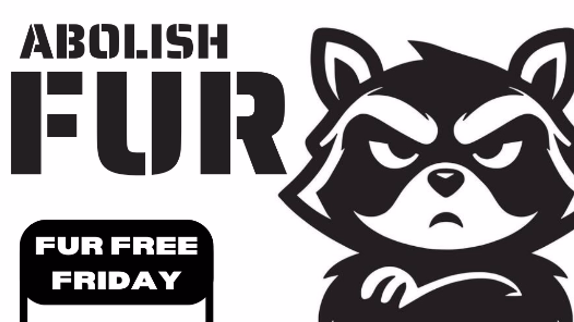 Fur Free Friday protest 