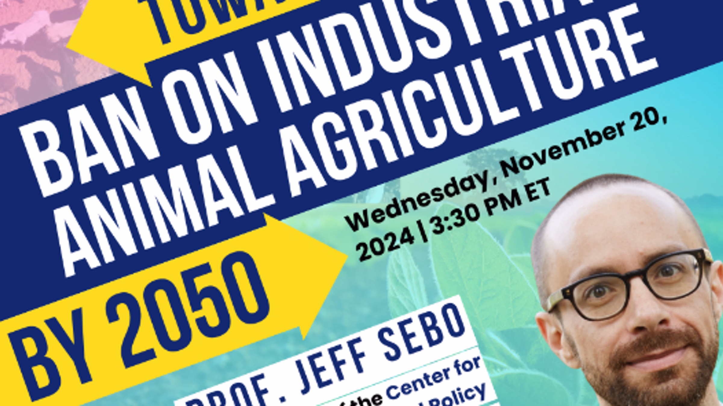 Towards a Global Ban on Industrial Animal Agriculture by 2050