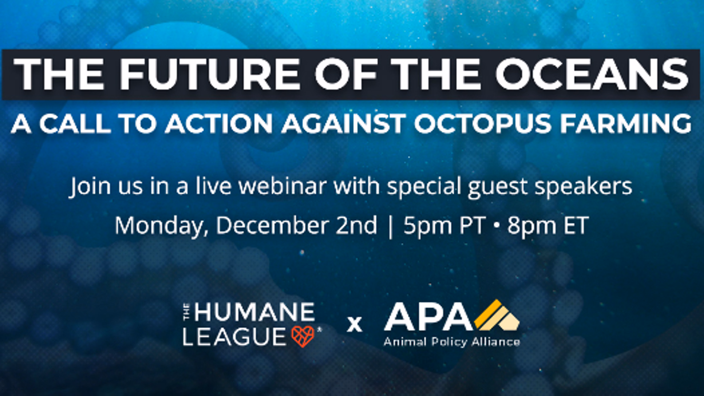 The Future of the Oceans: A Call to Action Against Octopus Farming