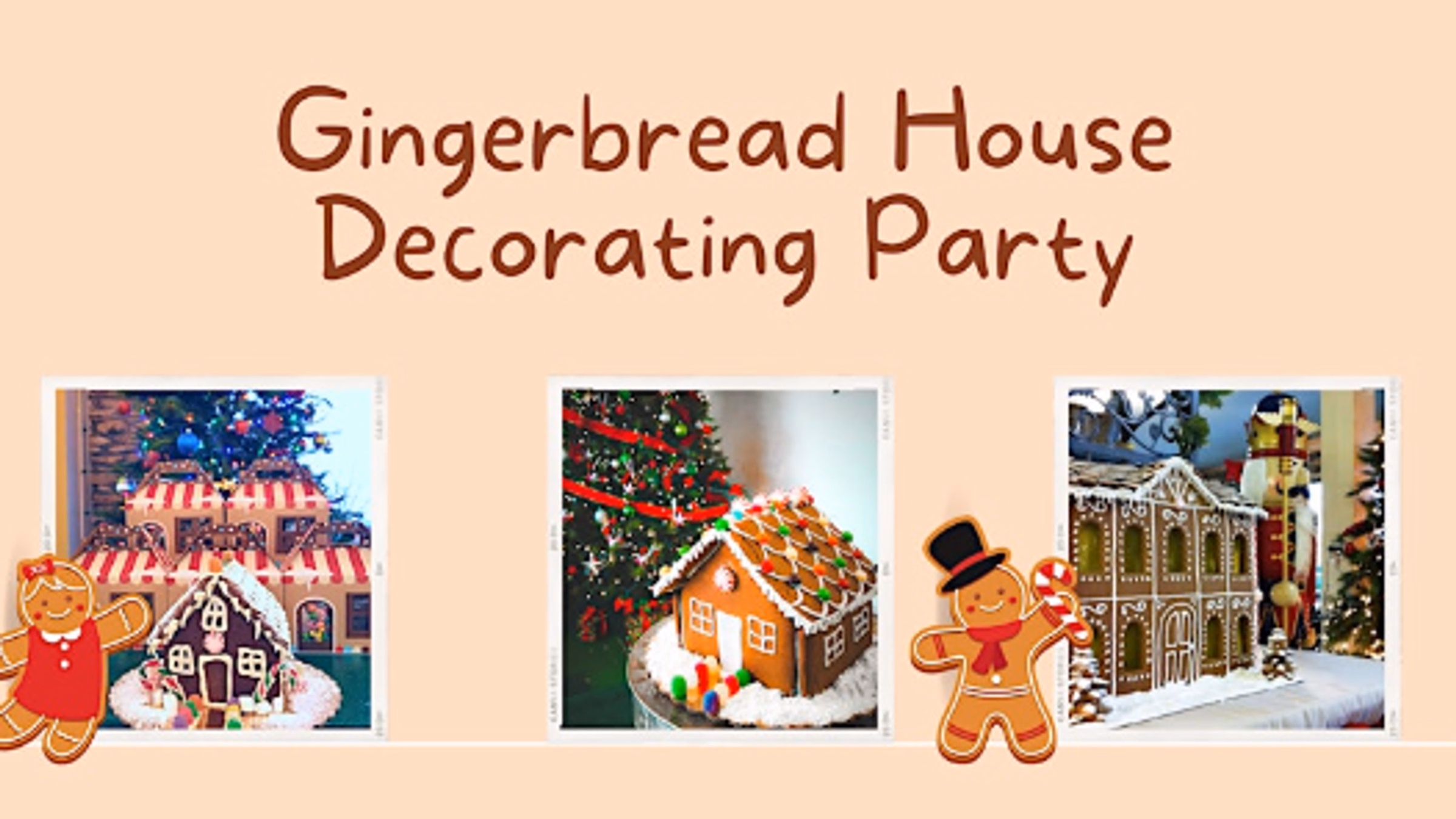 Vegan Gingerbread House Decorating
