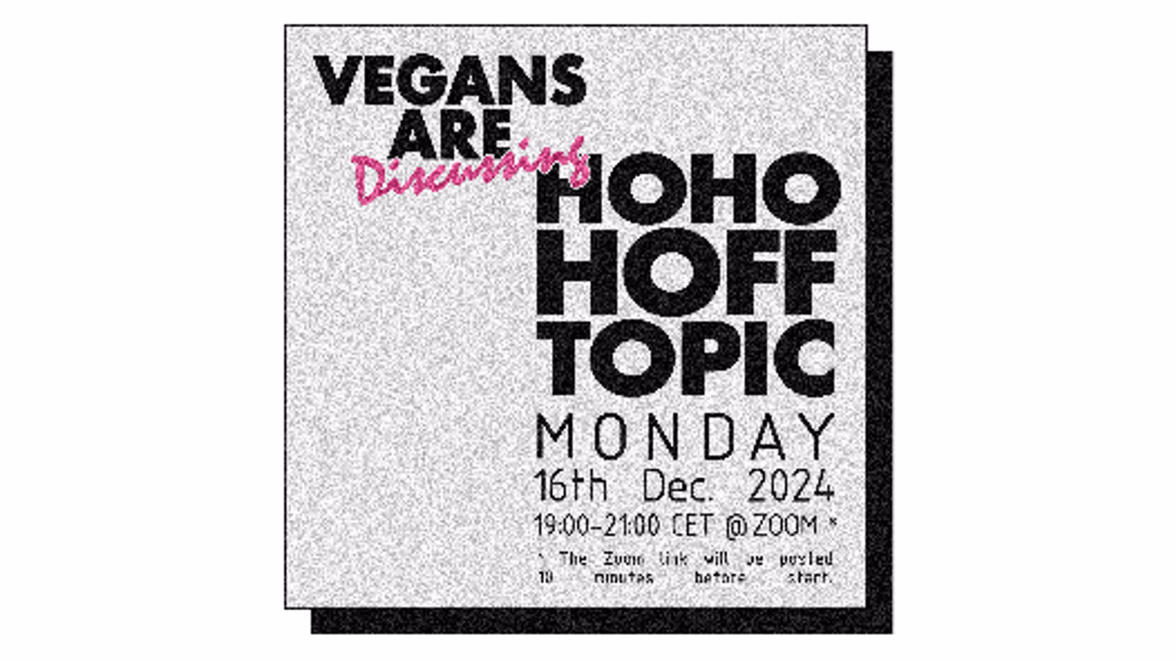 Vegans Are Discussing OFF TOPIC