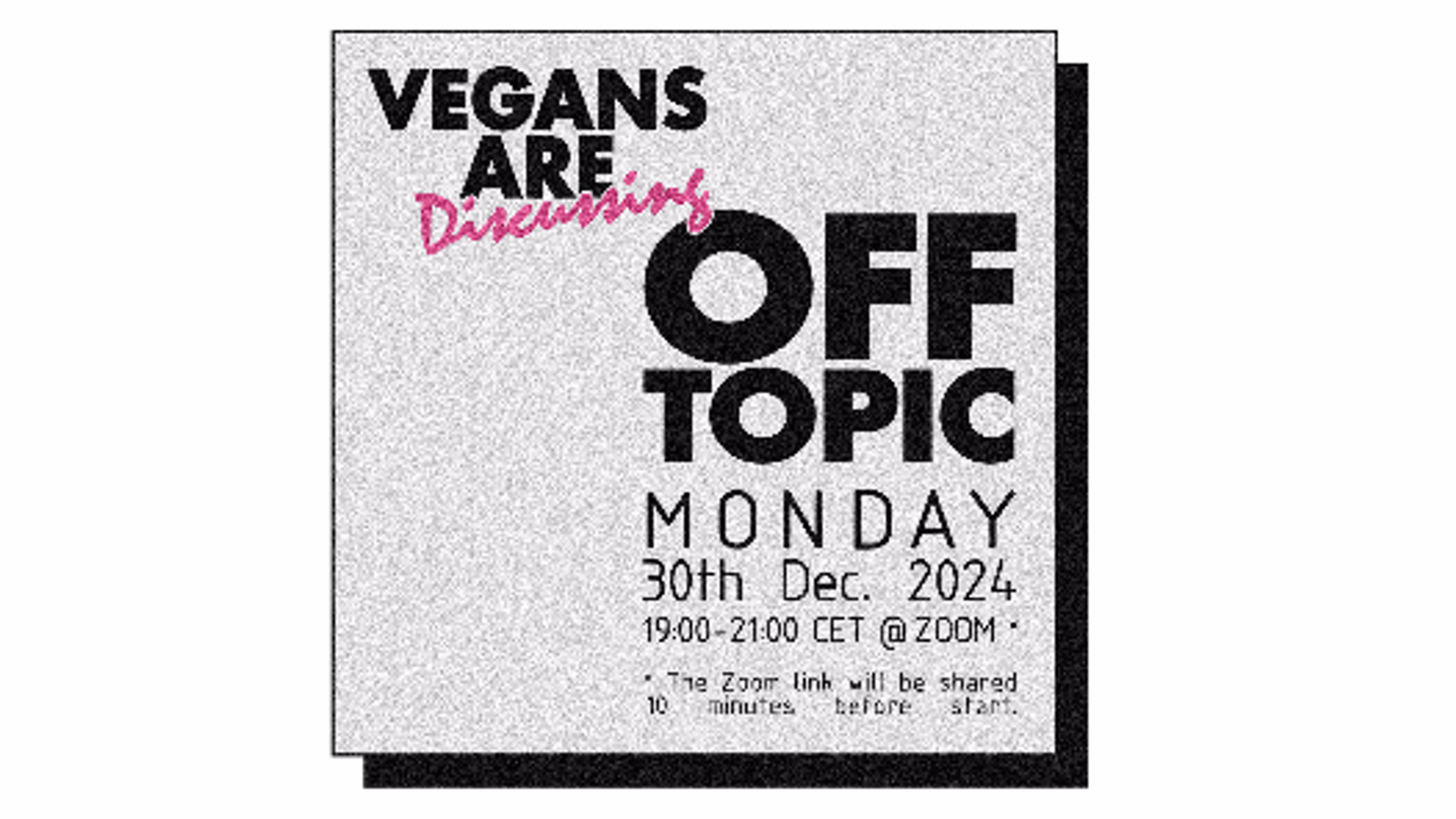 Vegans Are Discussing