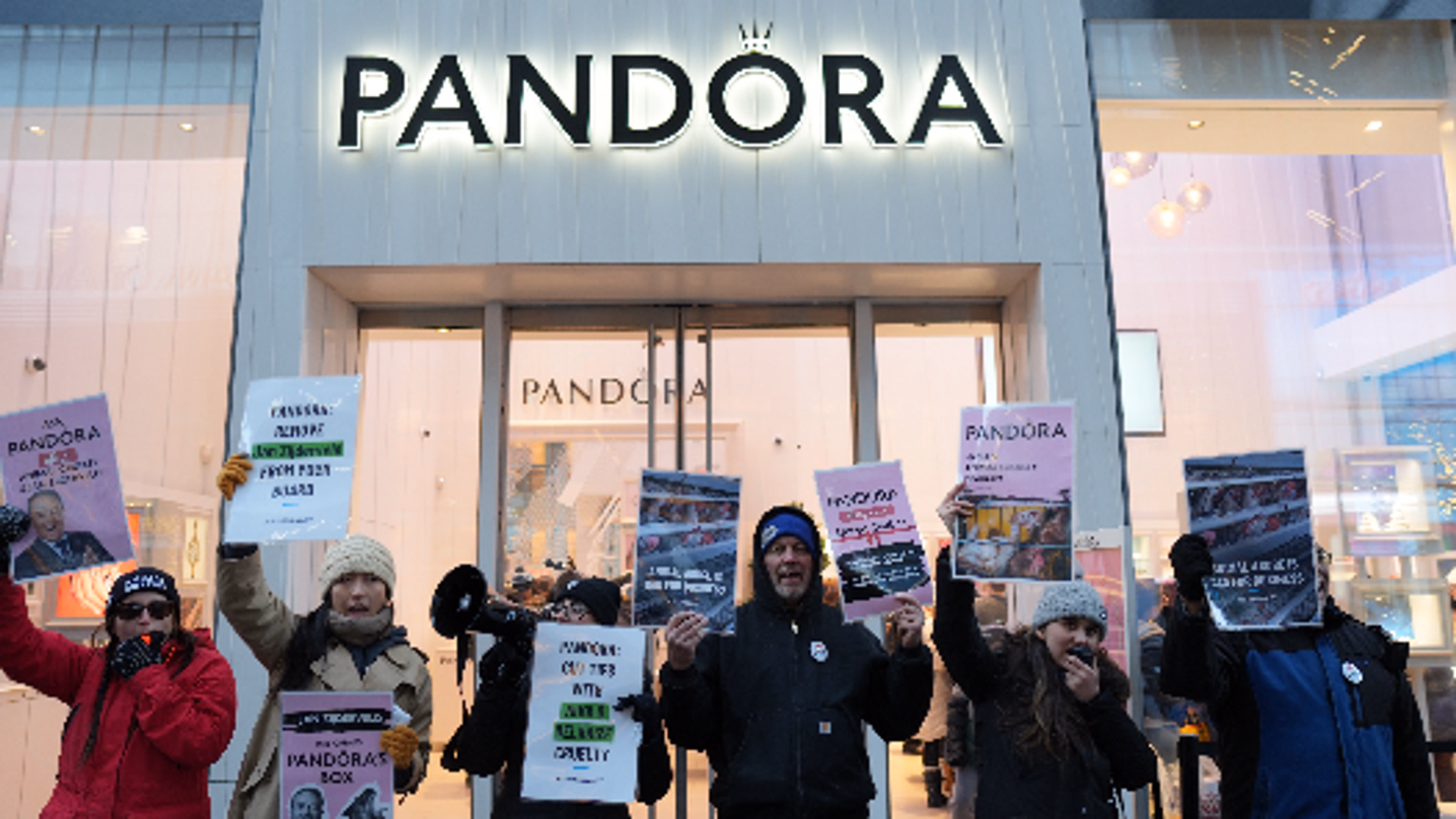 Protest Pandora's Ties to Animal Cruelty (NYC)