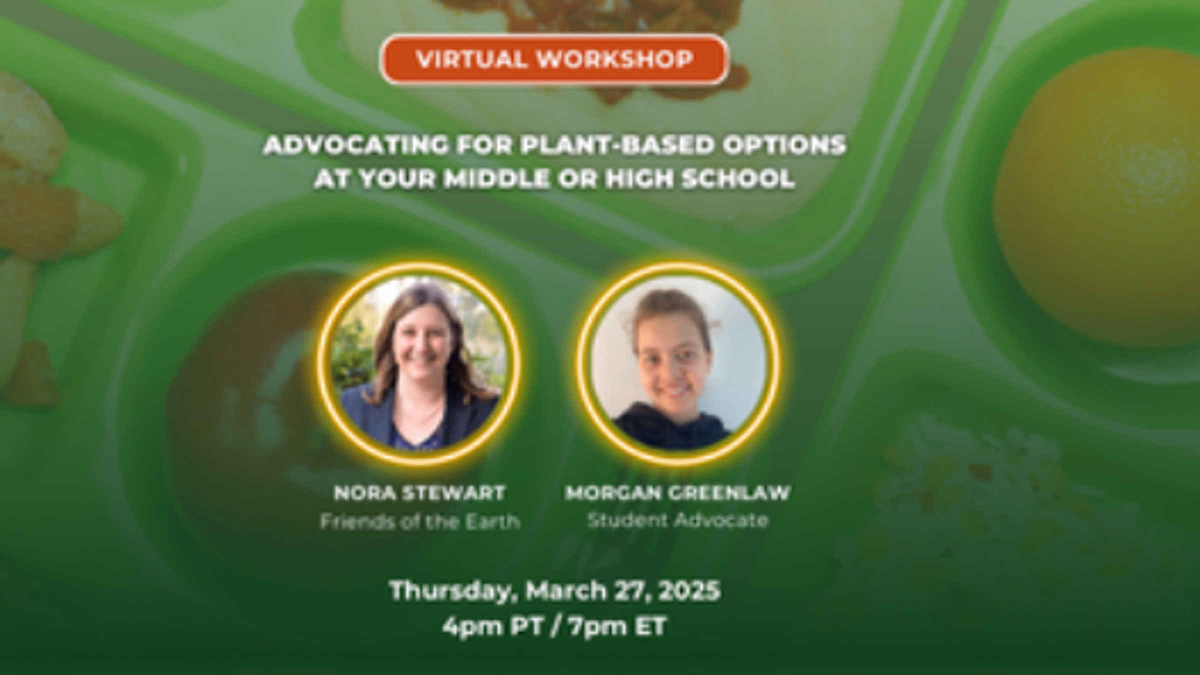 Advocating for Plant-Based Options At Your Middle or High School