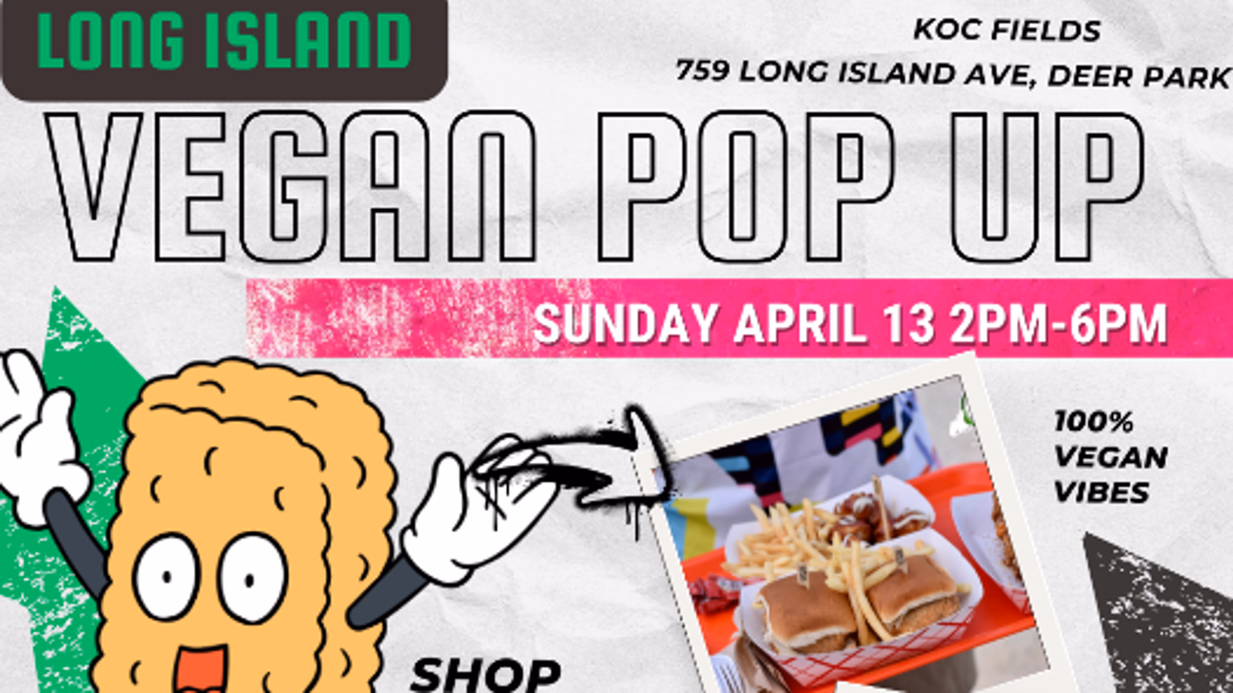 Long Island Vegan Pop Up 