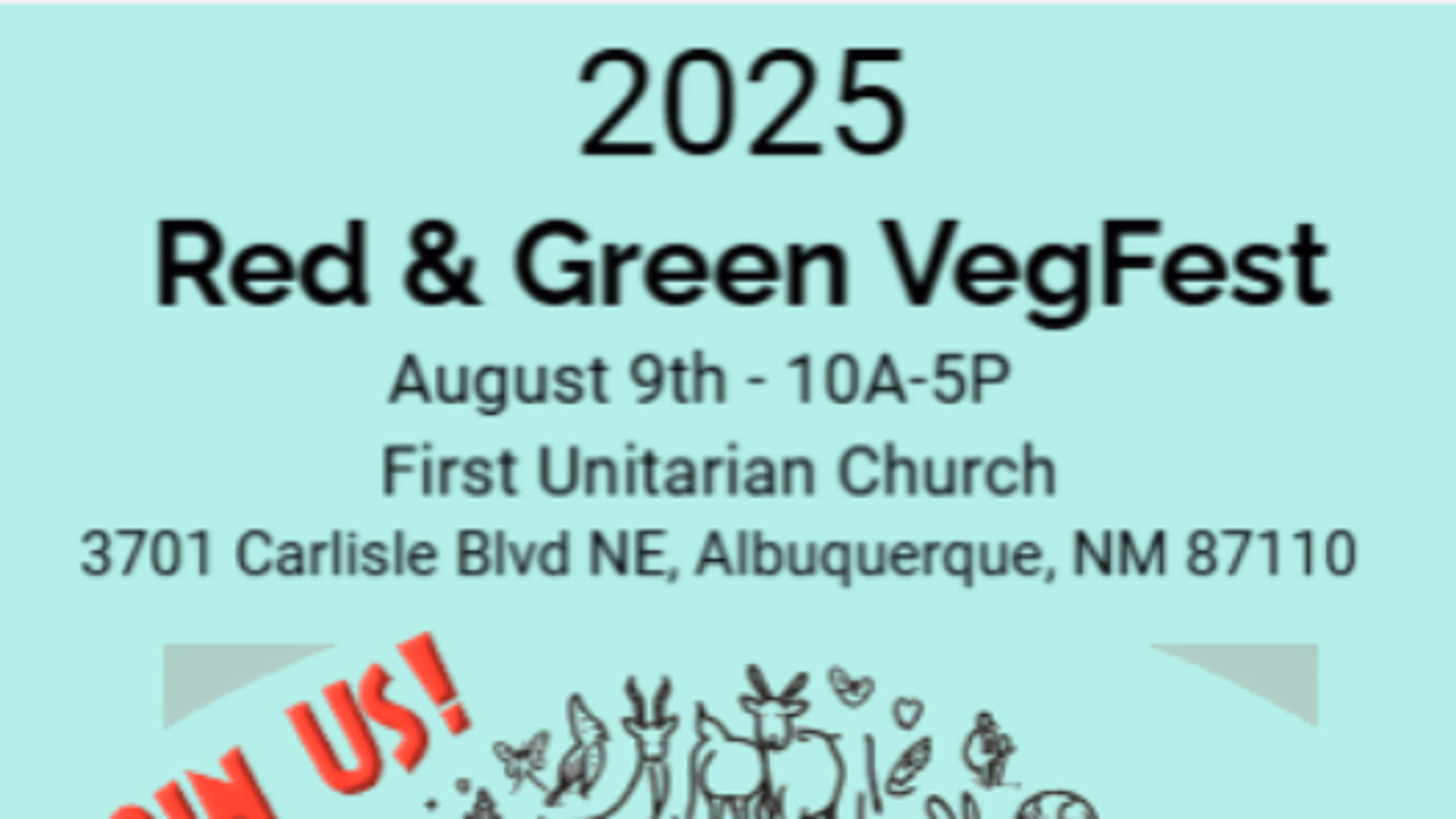 Red & Green VegFest Albuquerque 2025 