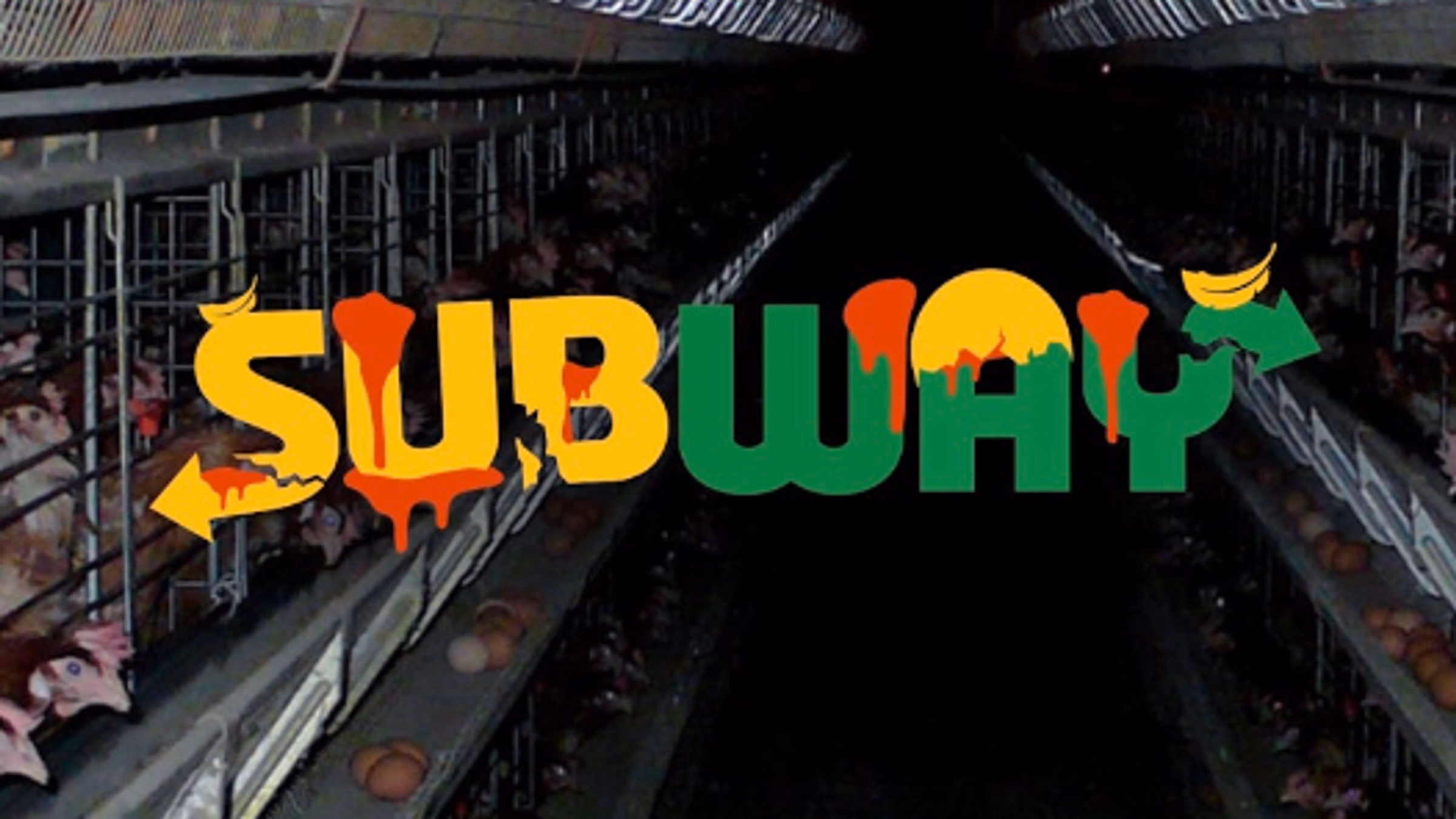 SUBWAY END CRUEL CAGES - Action Party & Demo